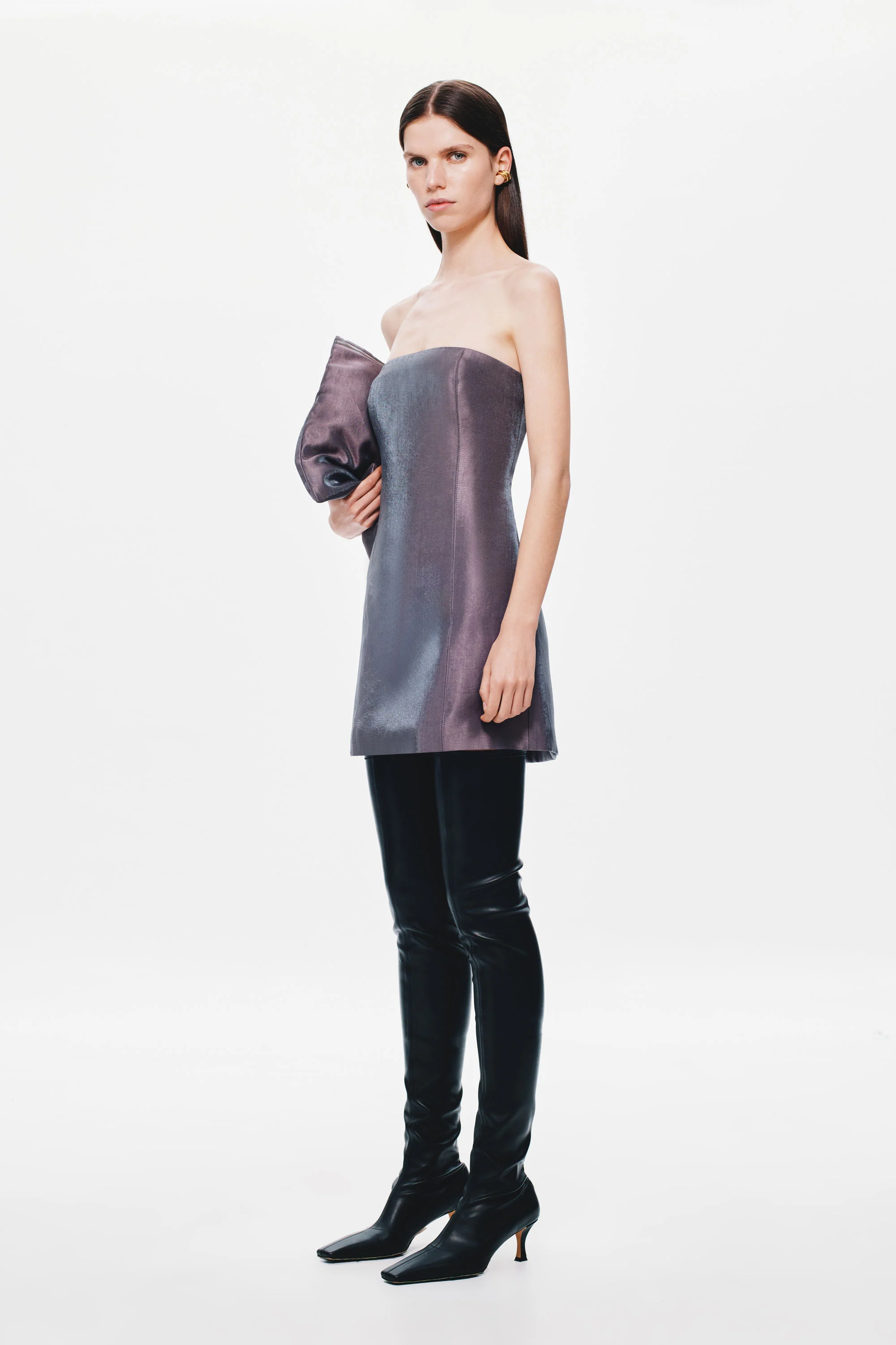 THE 'AERO' PUFFER MINI DRESS - Image 4
