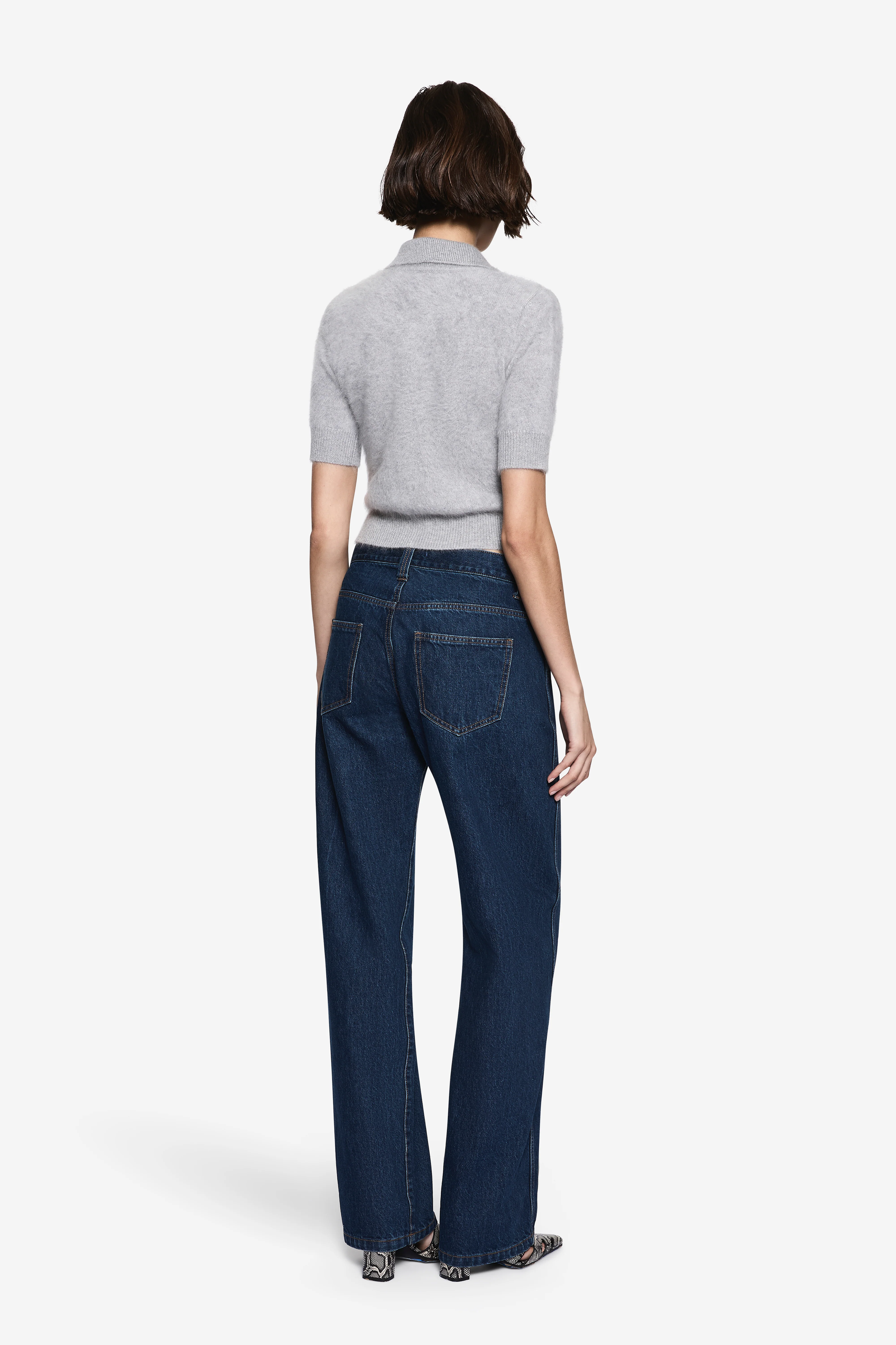 BRUSHED CASHMERE POLO - Image 4