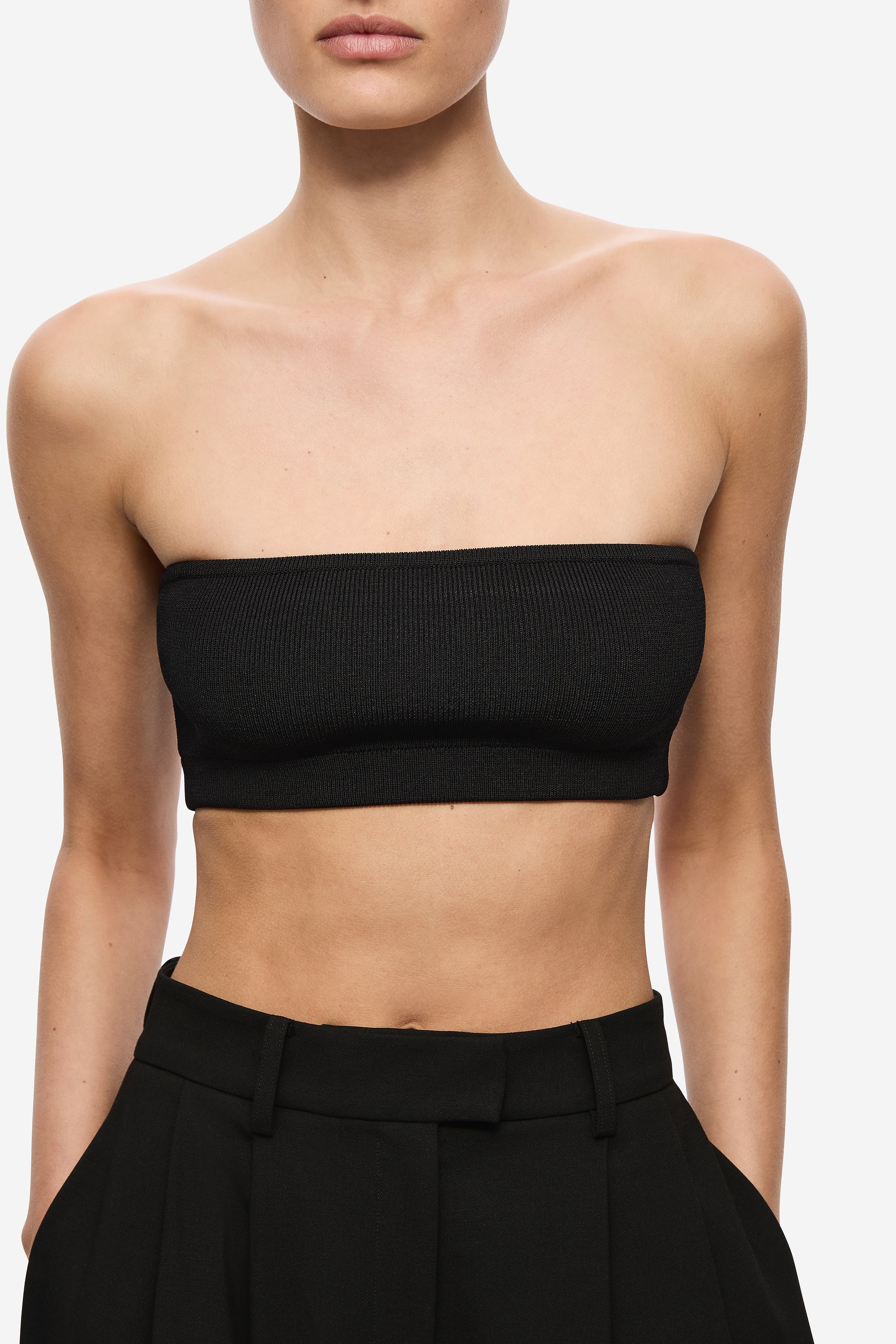 THE COMPACT KNIT BANDEAU TOP - Image 2
