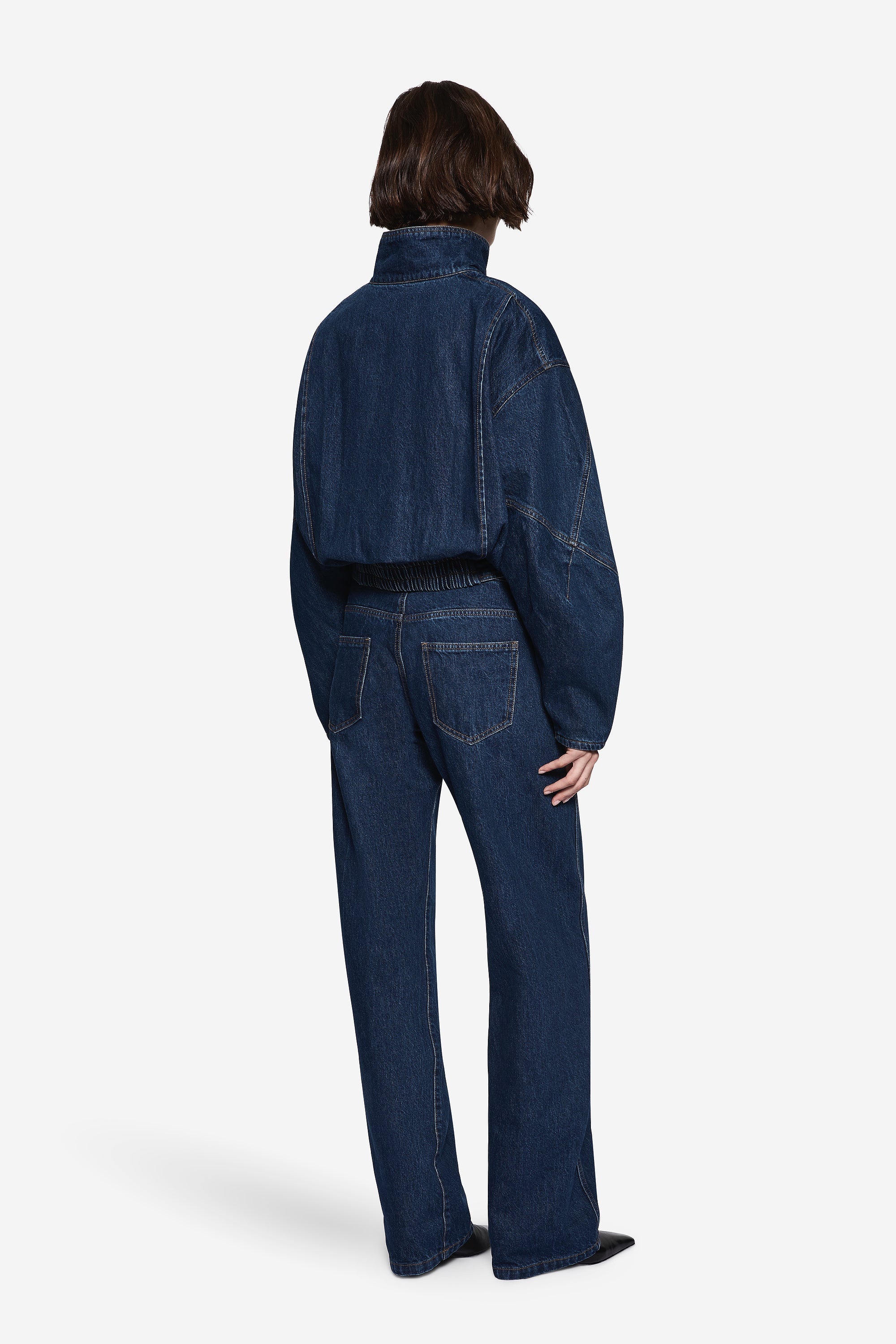 ITALIAN YARN DENIM JACKET - Image 3
