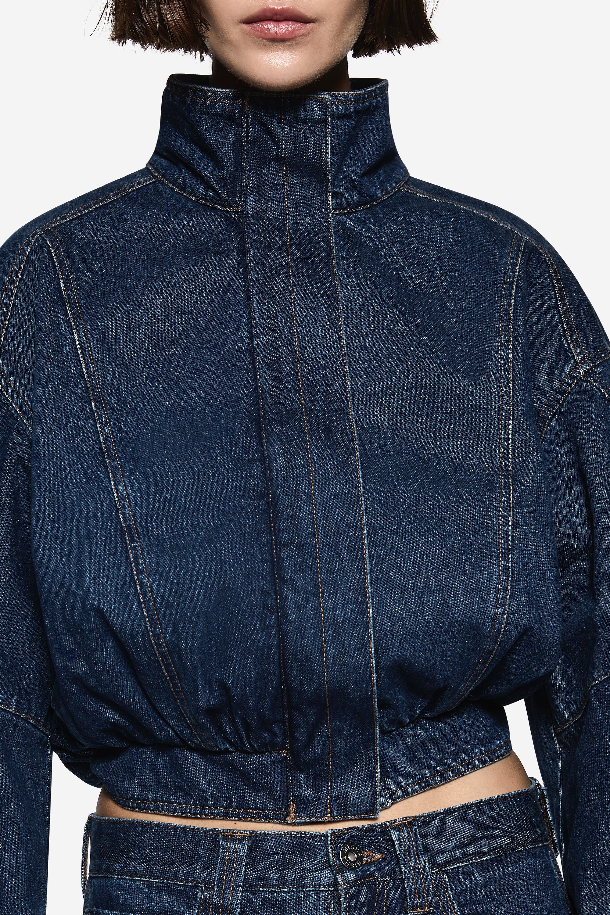ITALIAN YARN DENIM JACKET - Image 4