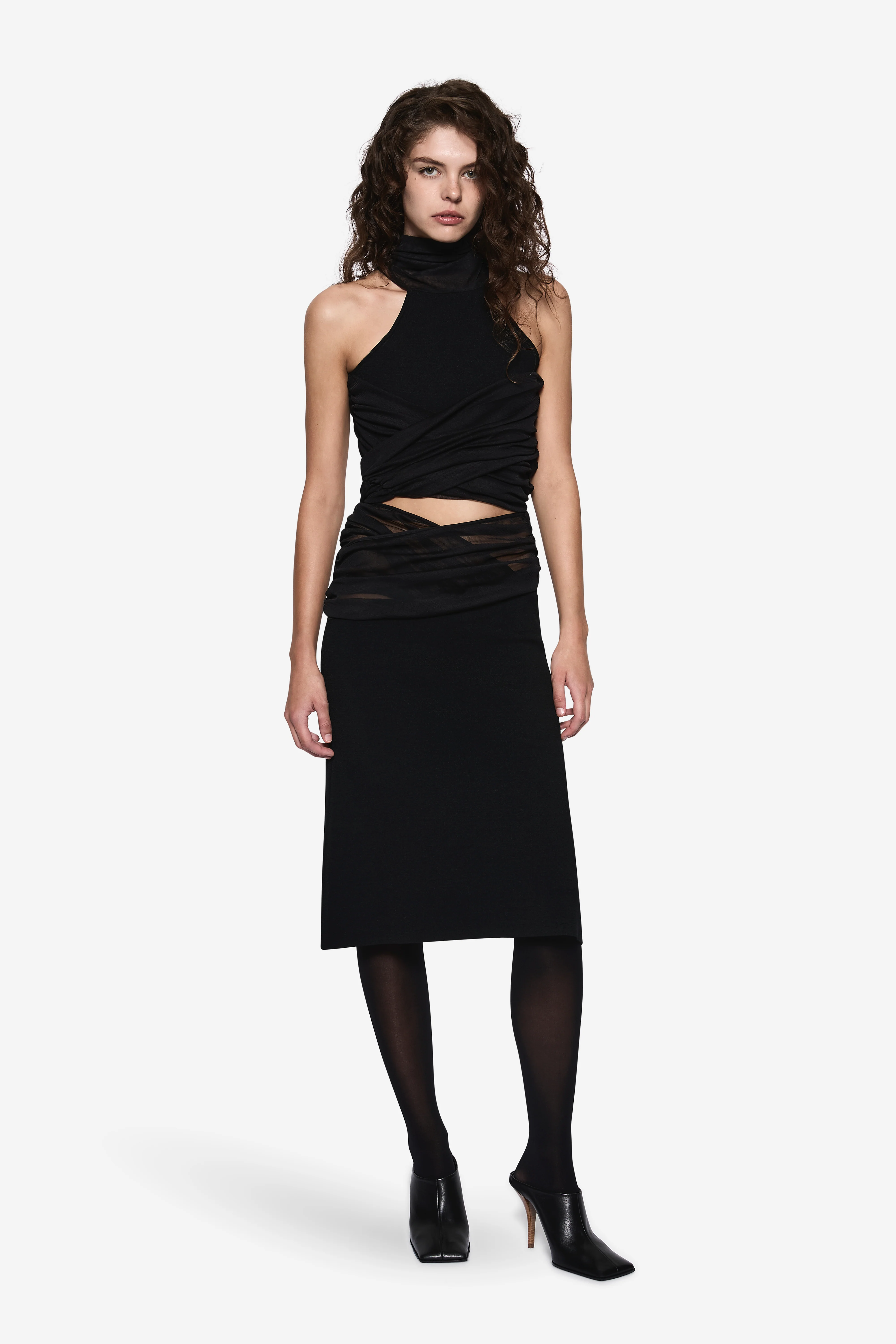 GENE COMPACT KNIT SKIRT - Image 3