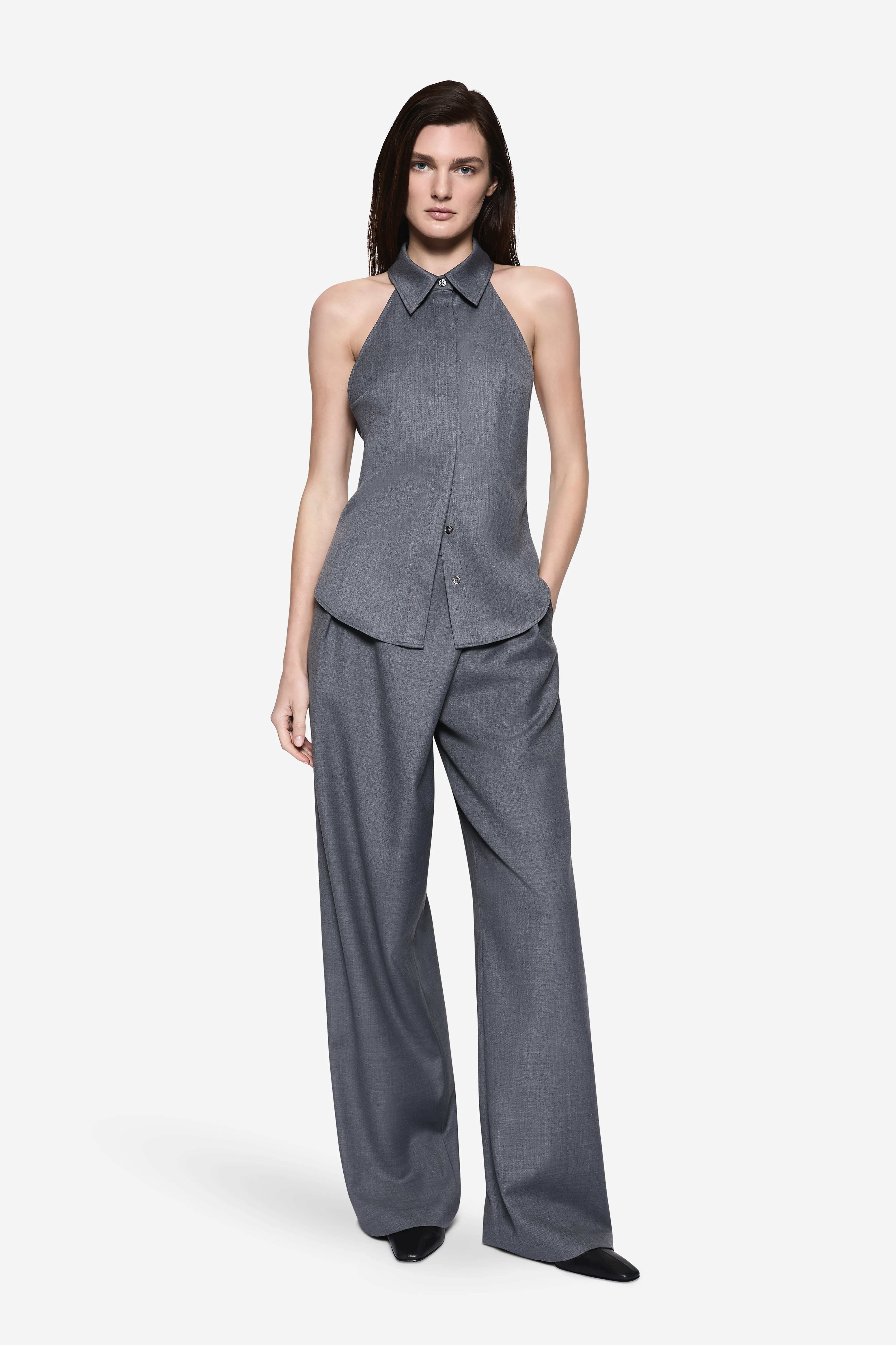 HALTER SUITING SHIRT - Image 2