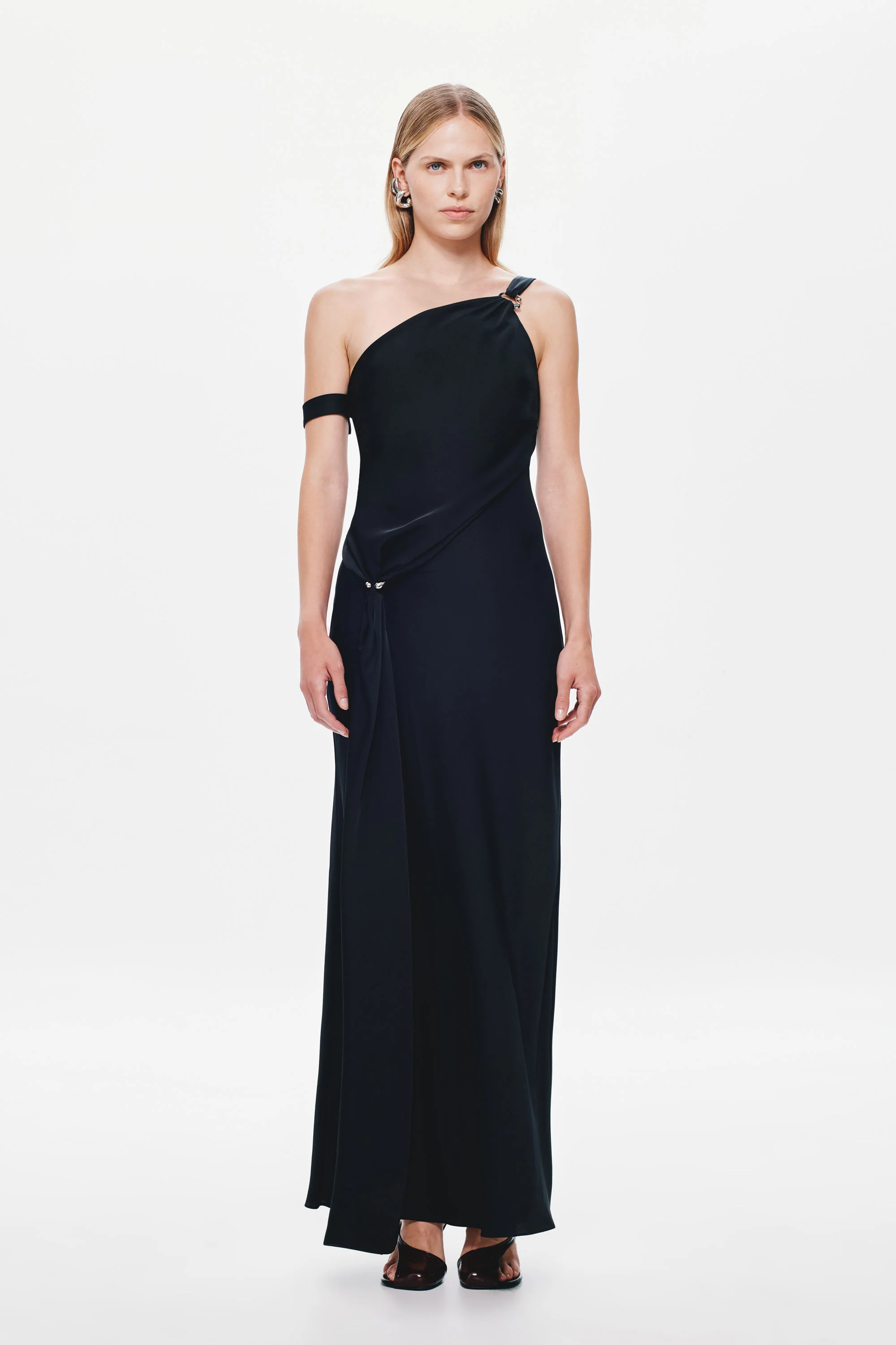 THE 'HORIZON' SATIN DRESS - Image 2