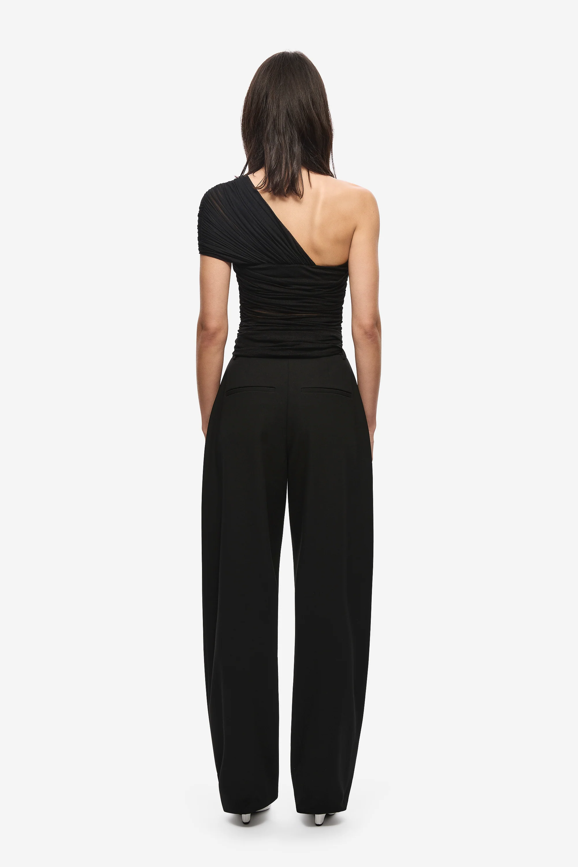 THE INTERWOVEN SILK TULLE TOP - Image 5