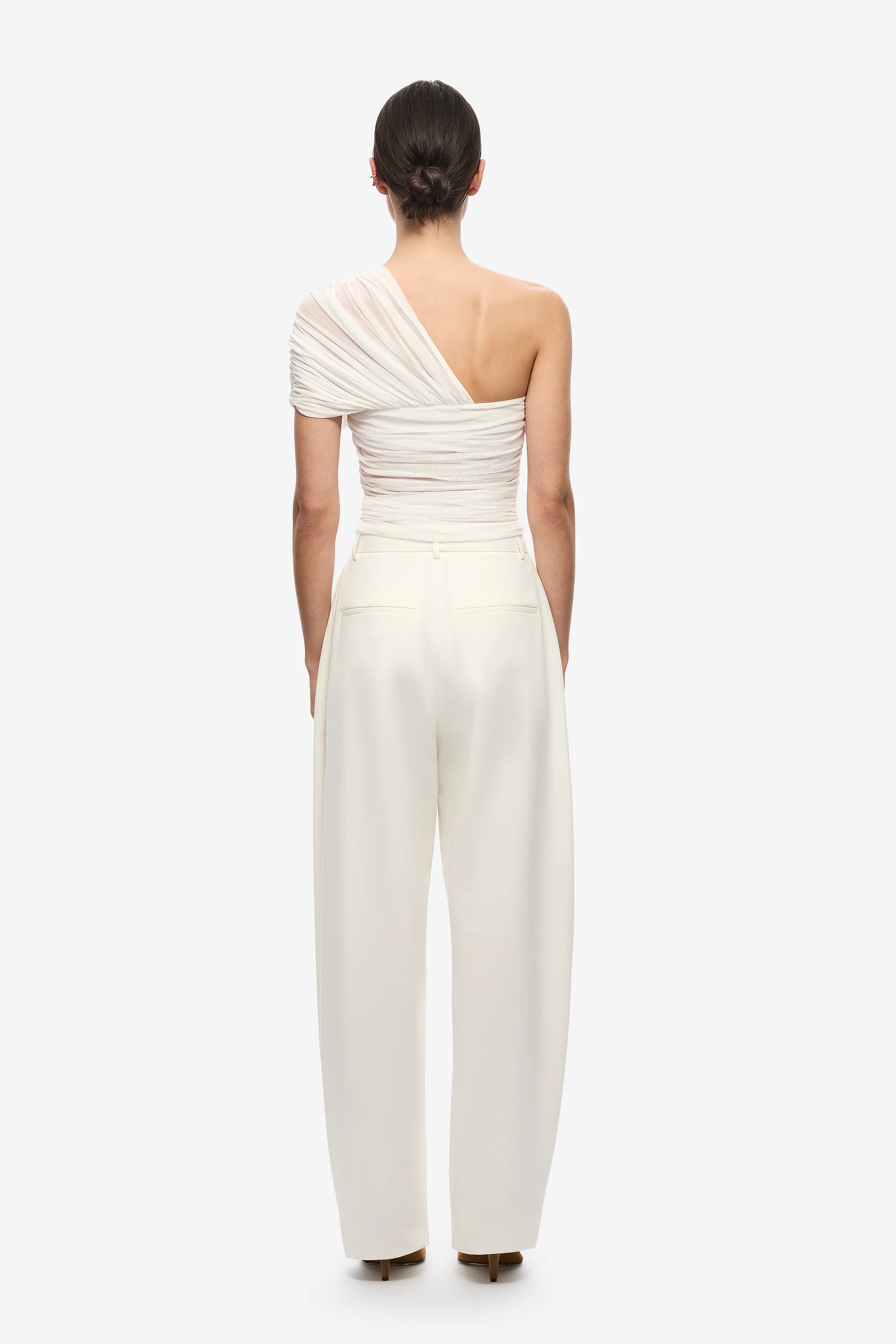 THE INTERWOVEN SILK TULLE TOP - Image 4