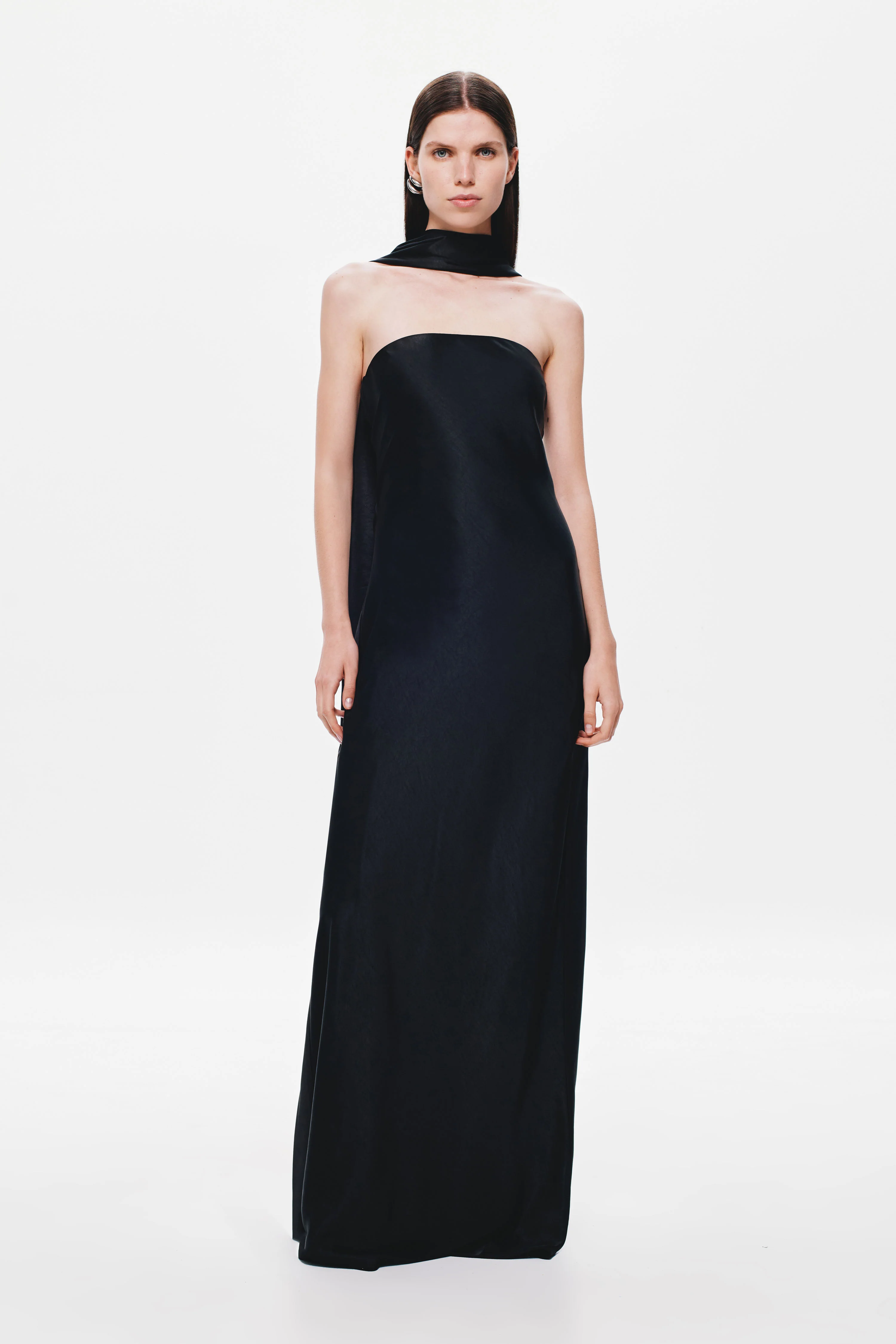 THE LILIA SATIN DRESS - Image 3