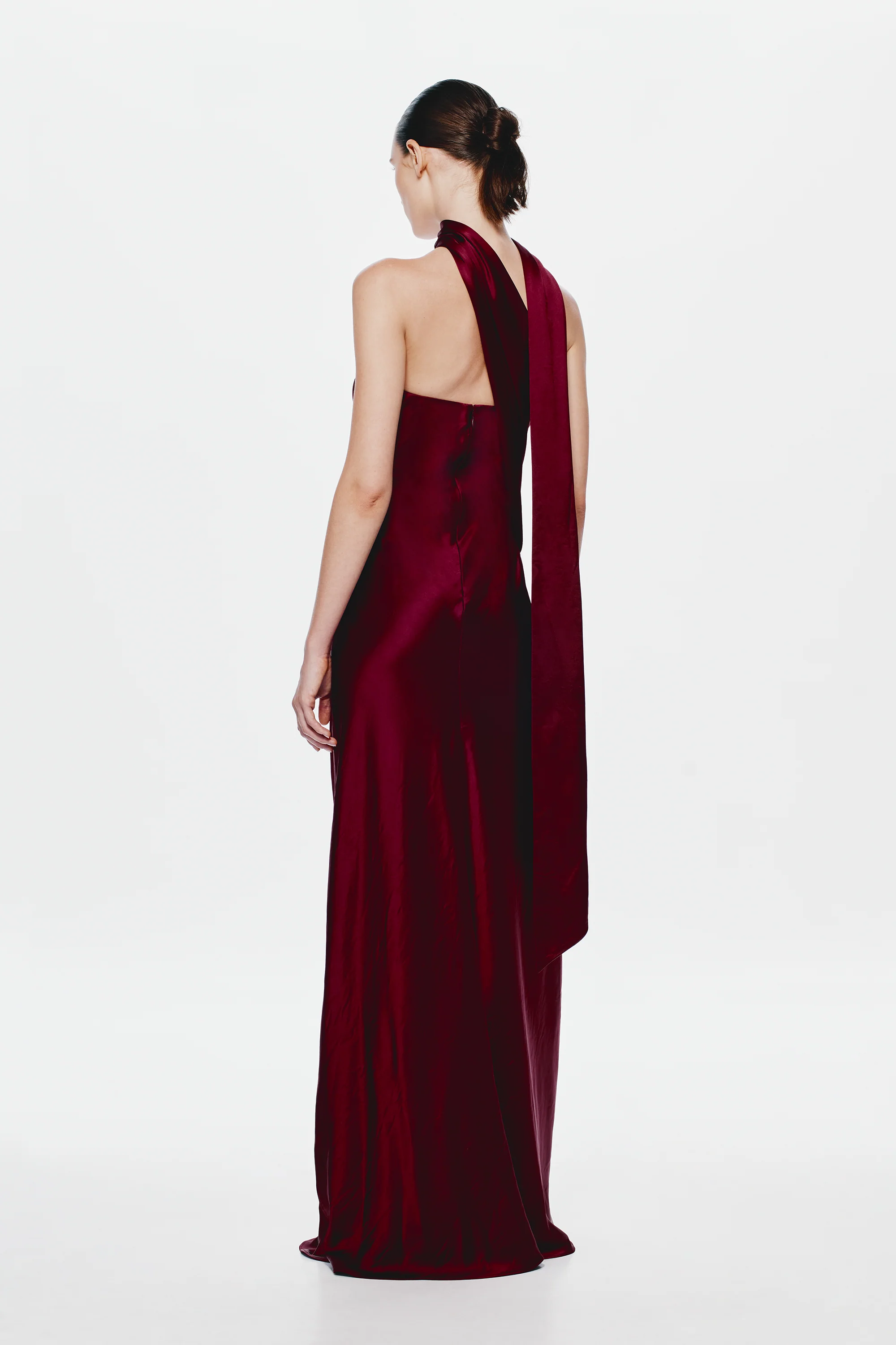 THE LILIA SATIN DRESS - Image 3