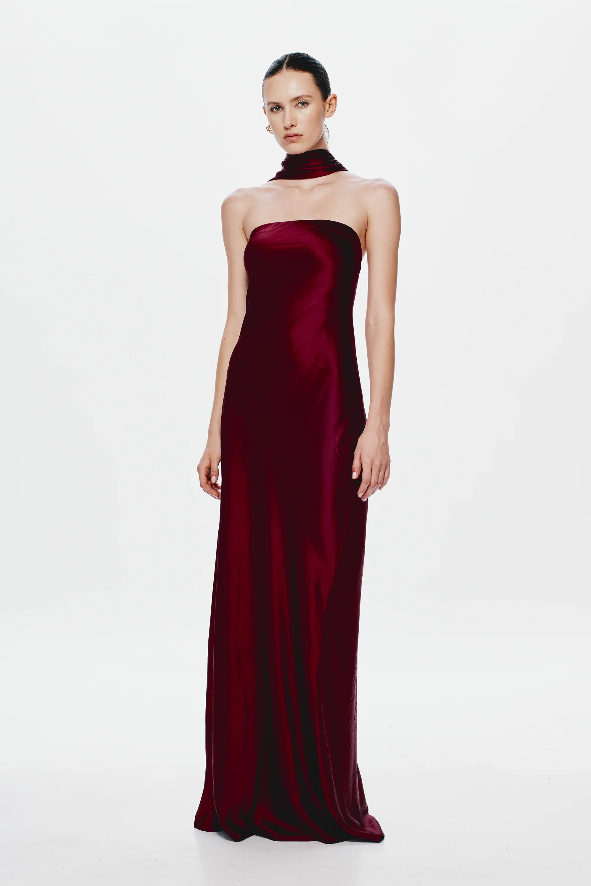 THE LILIA SATIN DRESS - Image 4