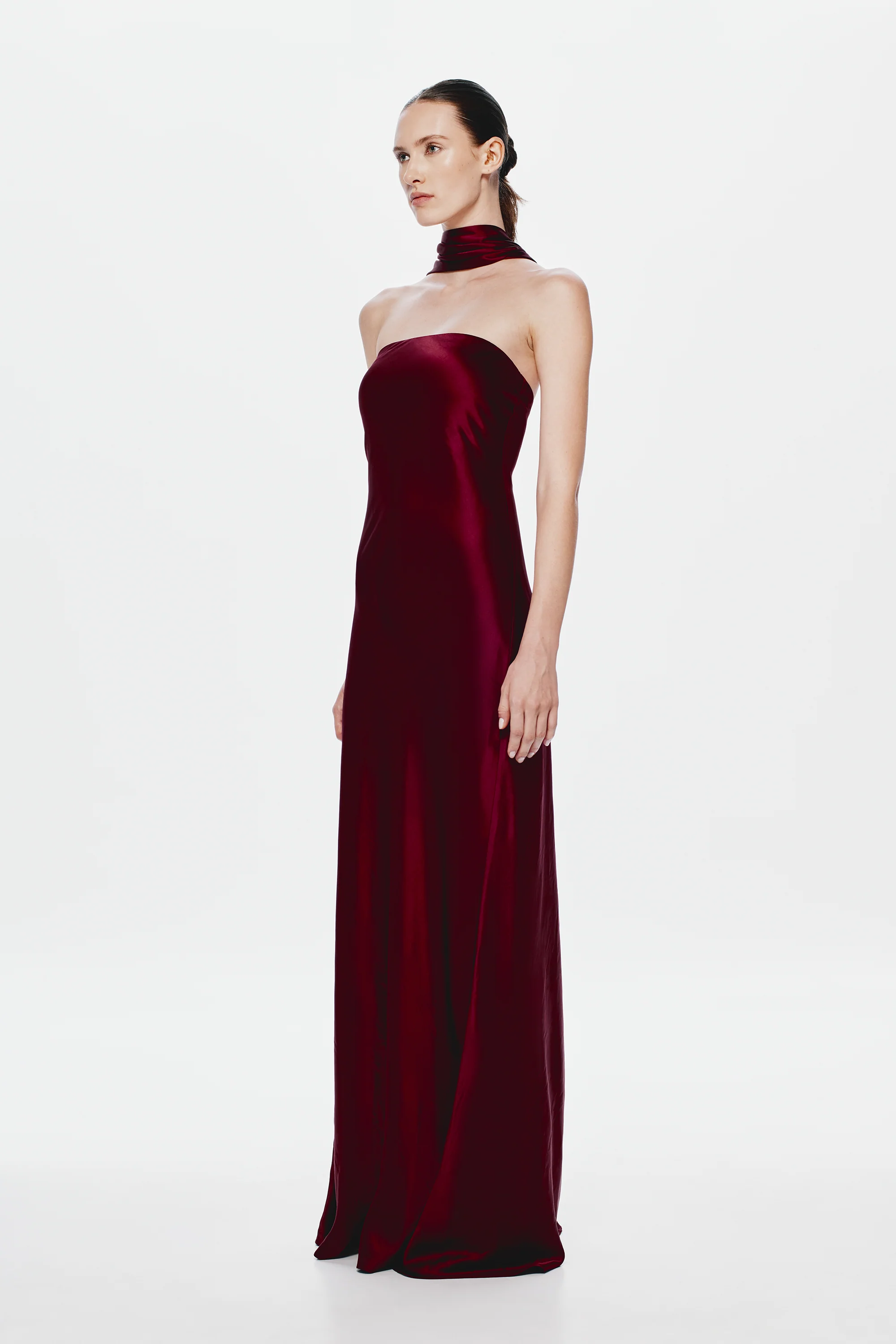 THE LILIA SATIN DRESS - Image 5