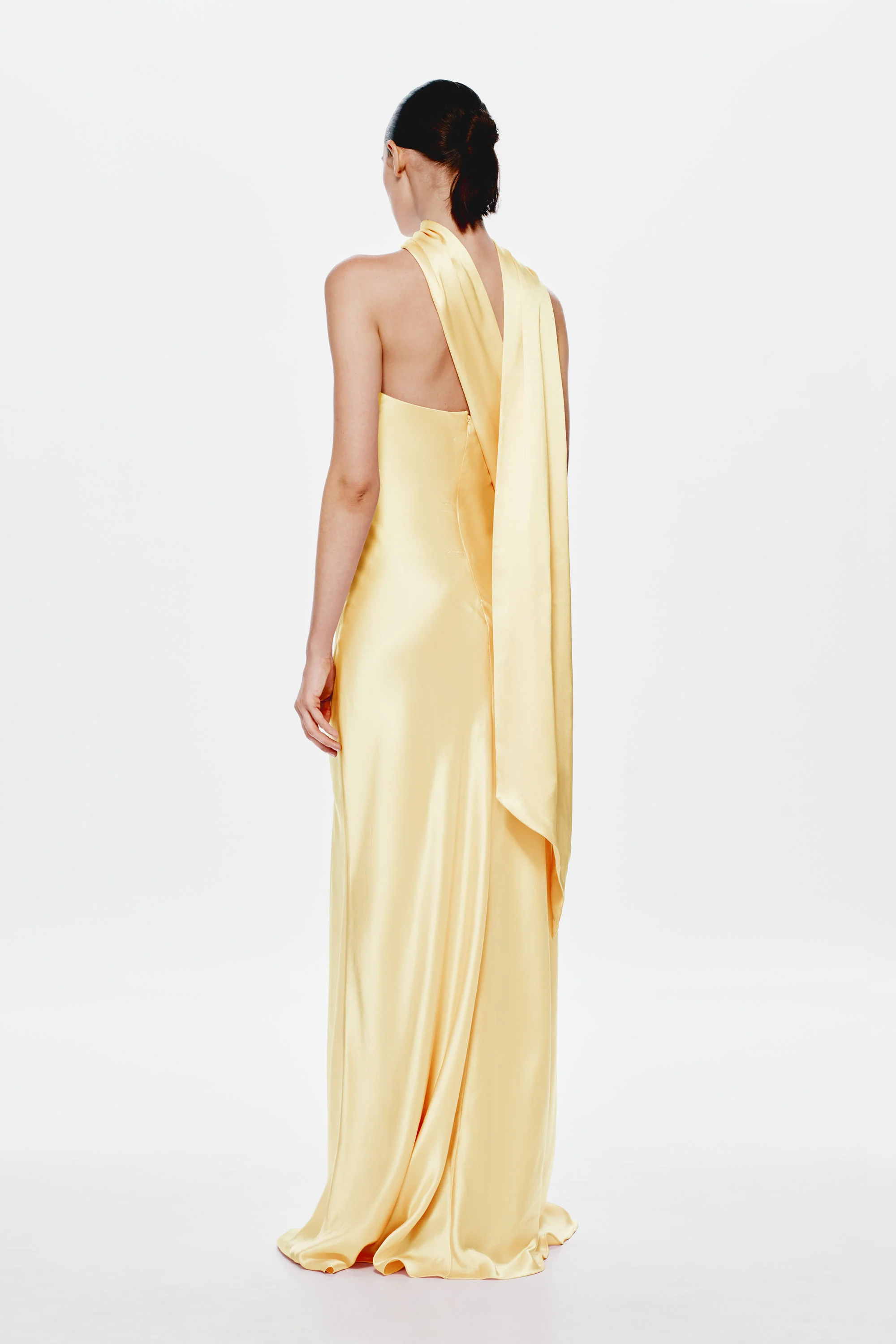 THE LILIA SATIN DRESS - Image 4