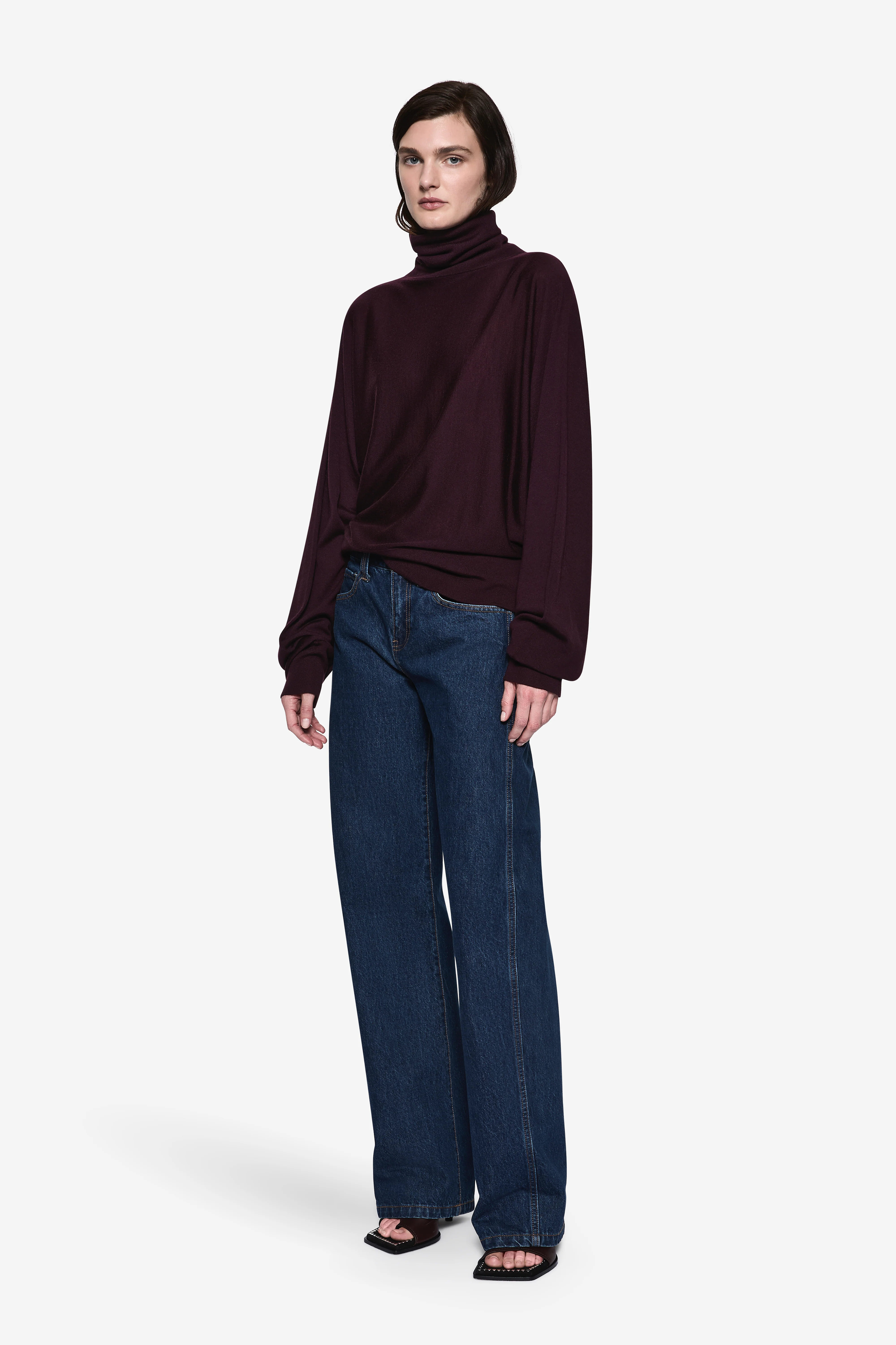 MERINO HIGH NECK SWEATER - Image 3