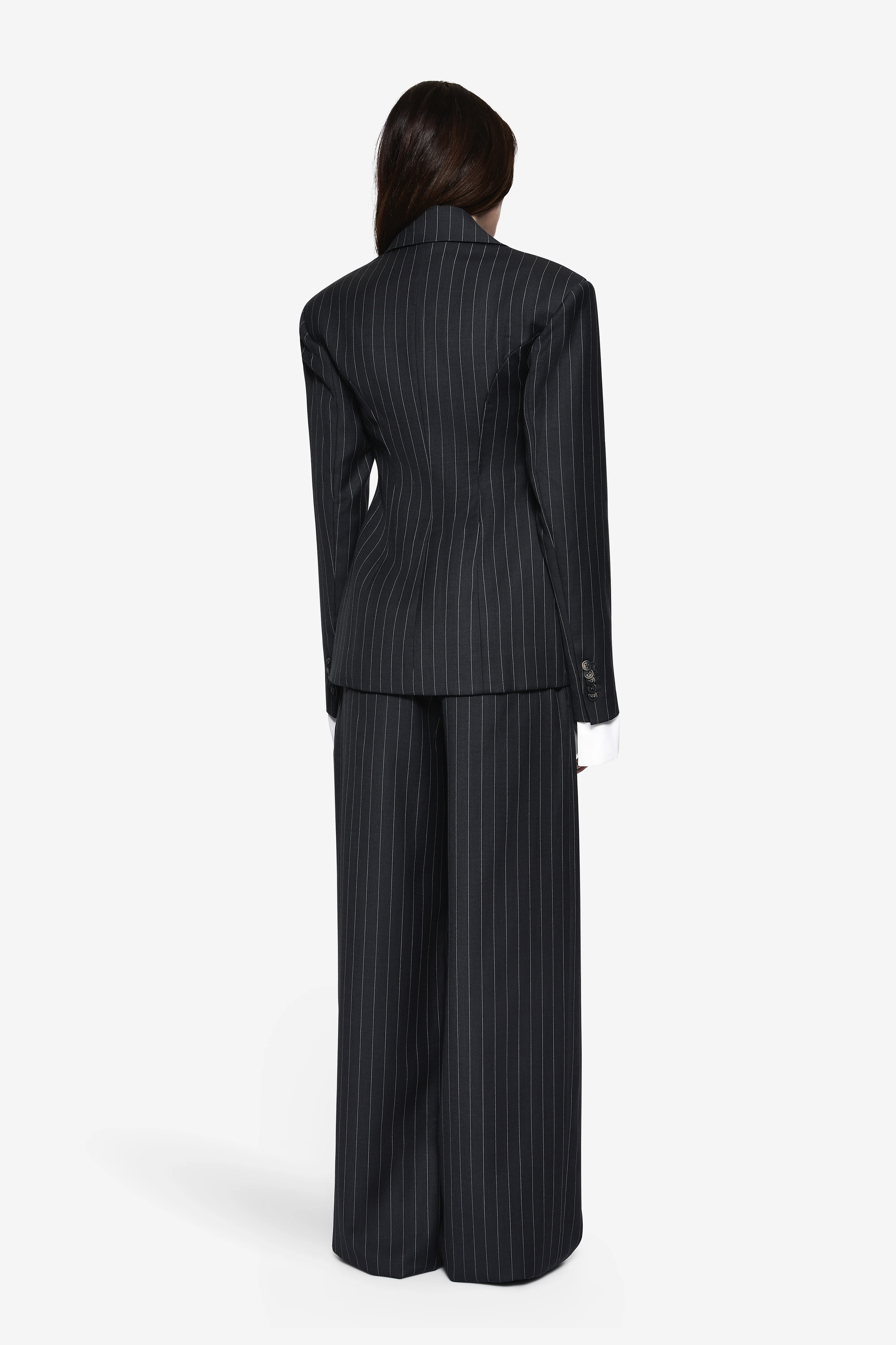 PINSTRIPE WOOL BLAZER - Image 3
