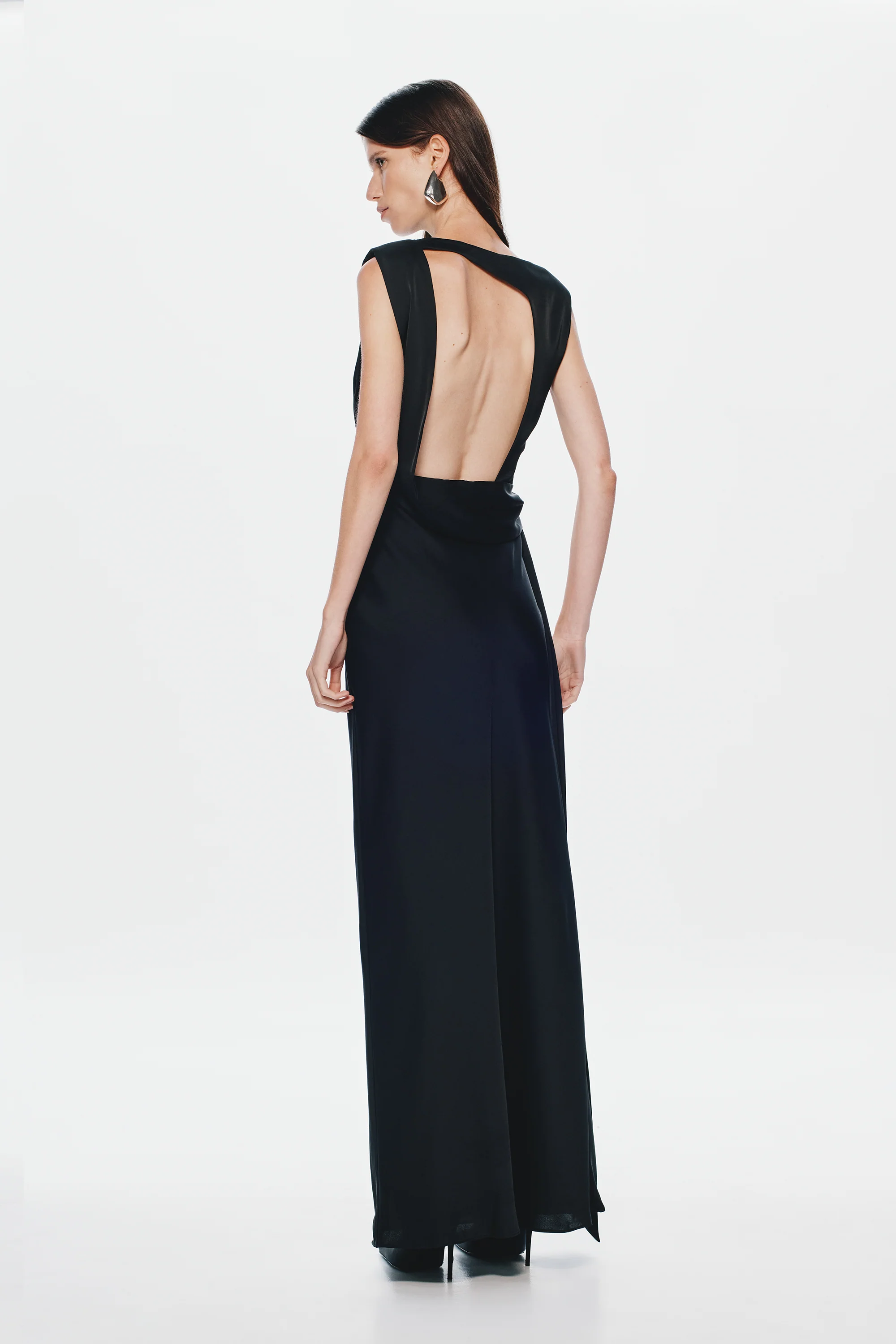 THE 'ROCKY' SATIN DRESS - Image 4