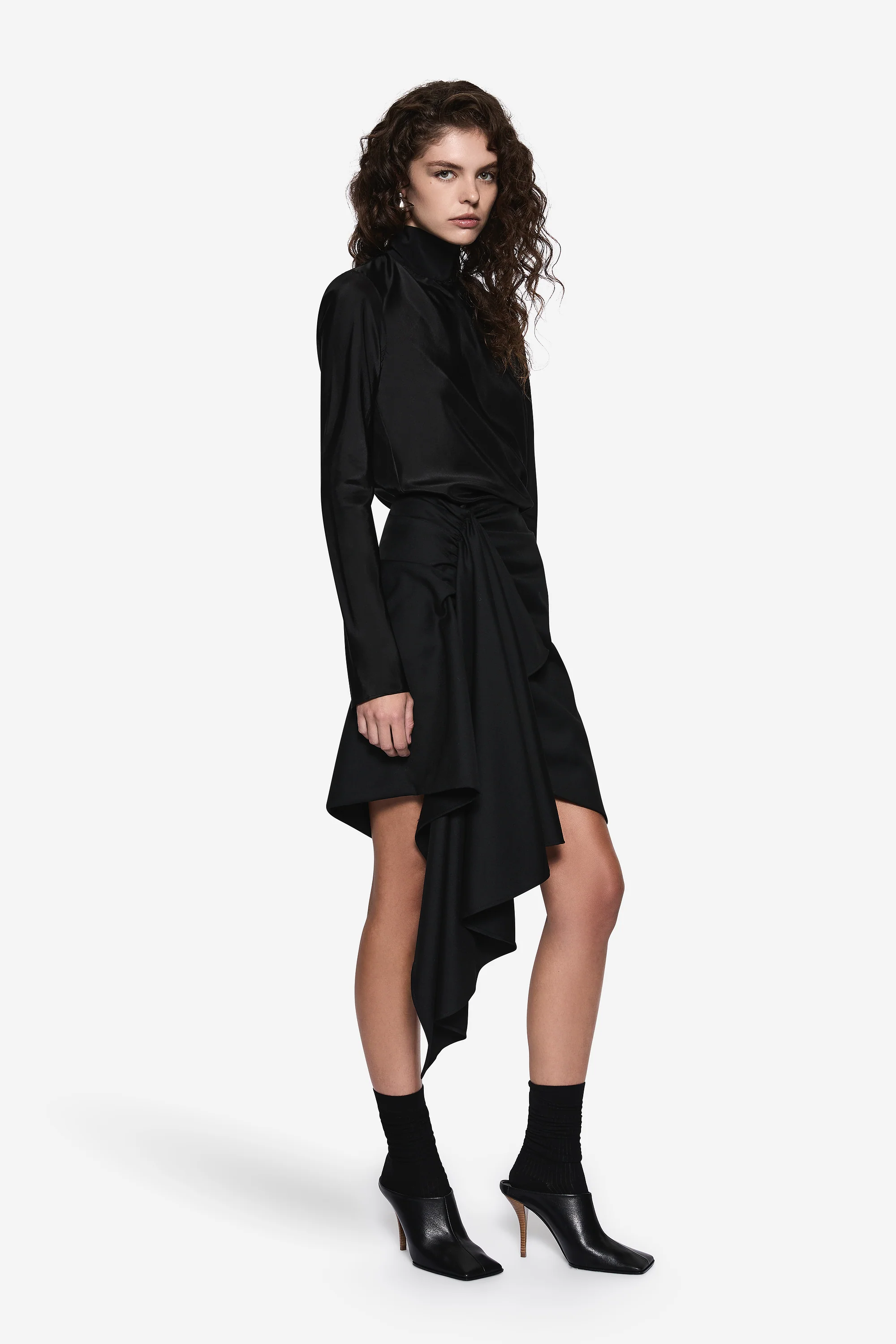 SHEER SILK BLOUSE - Image 3