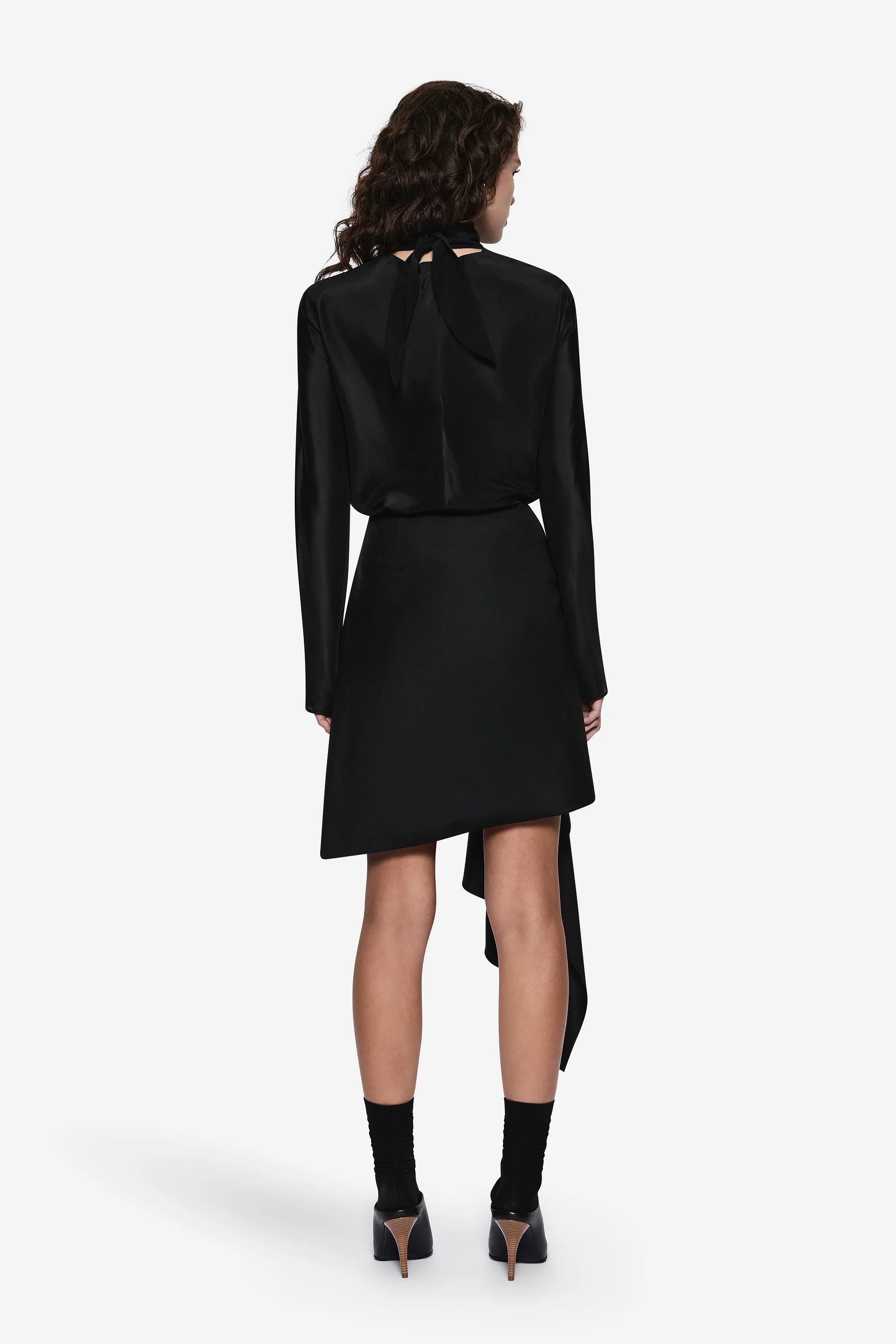 SHEER SILK BLOUSE - Image 4