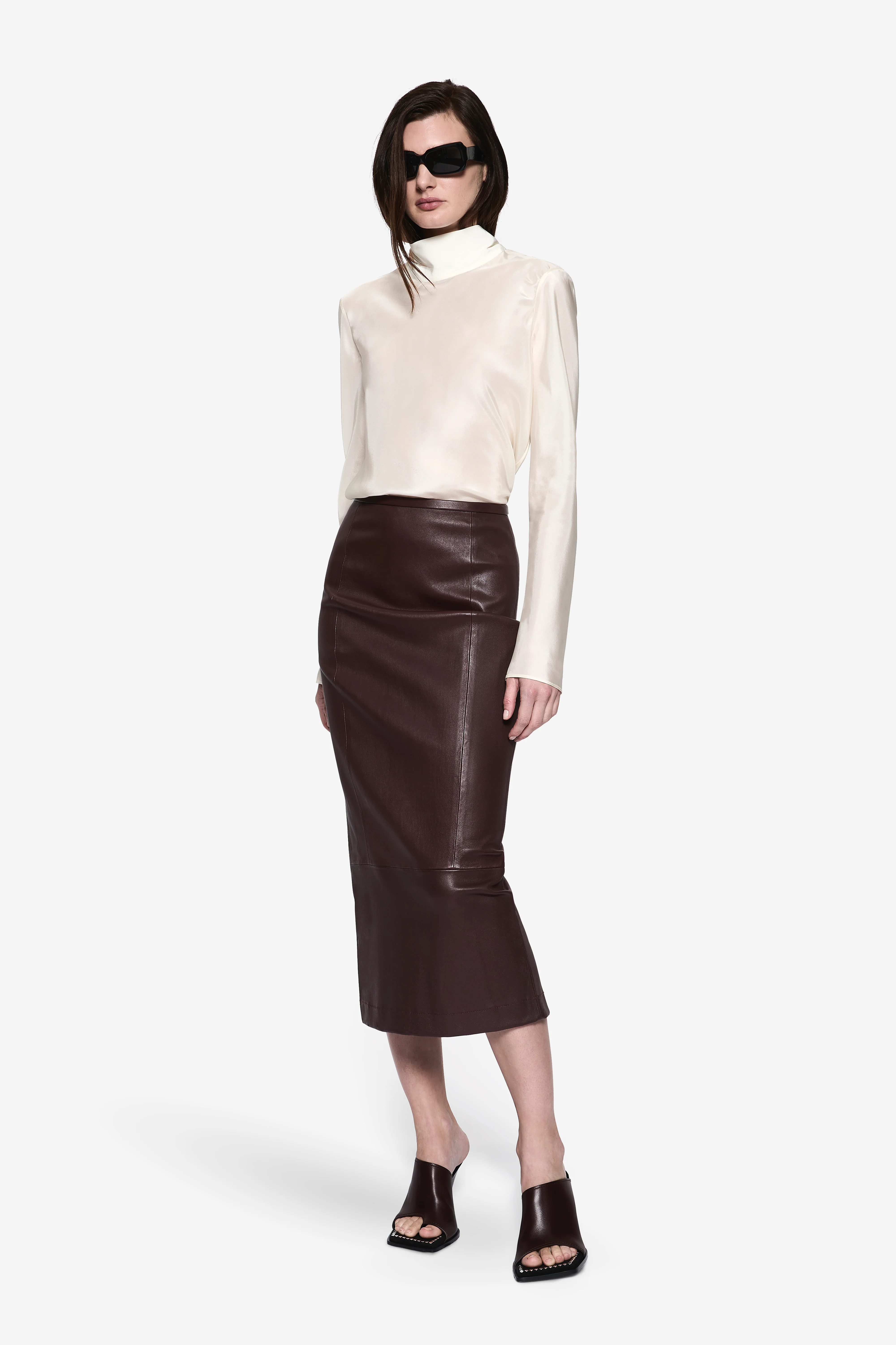 SHEER SILK BLOUSE - Image 3