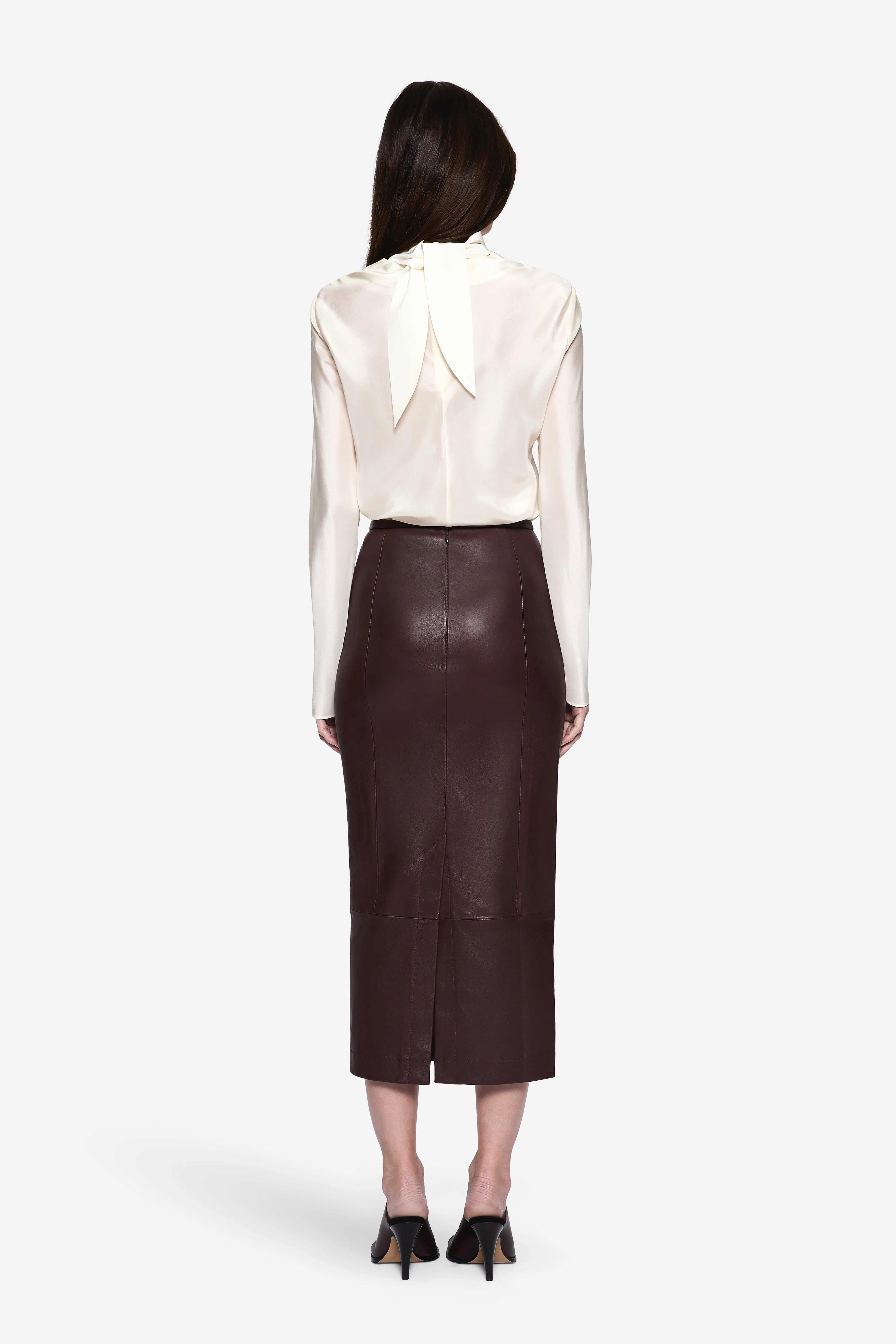 SHEER SILK BLOUSE - Image 4