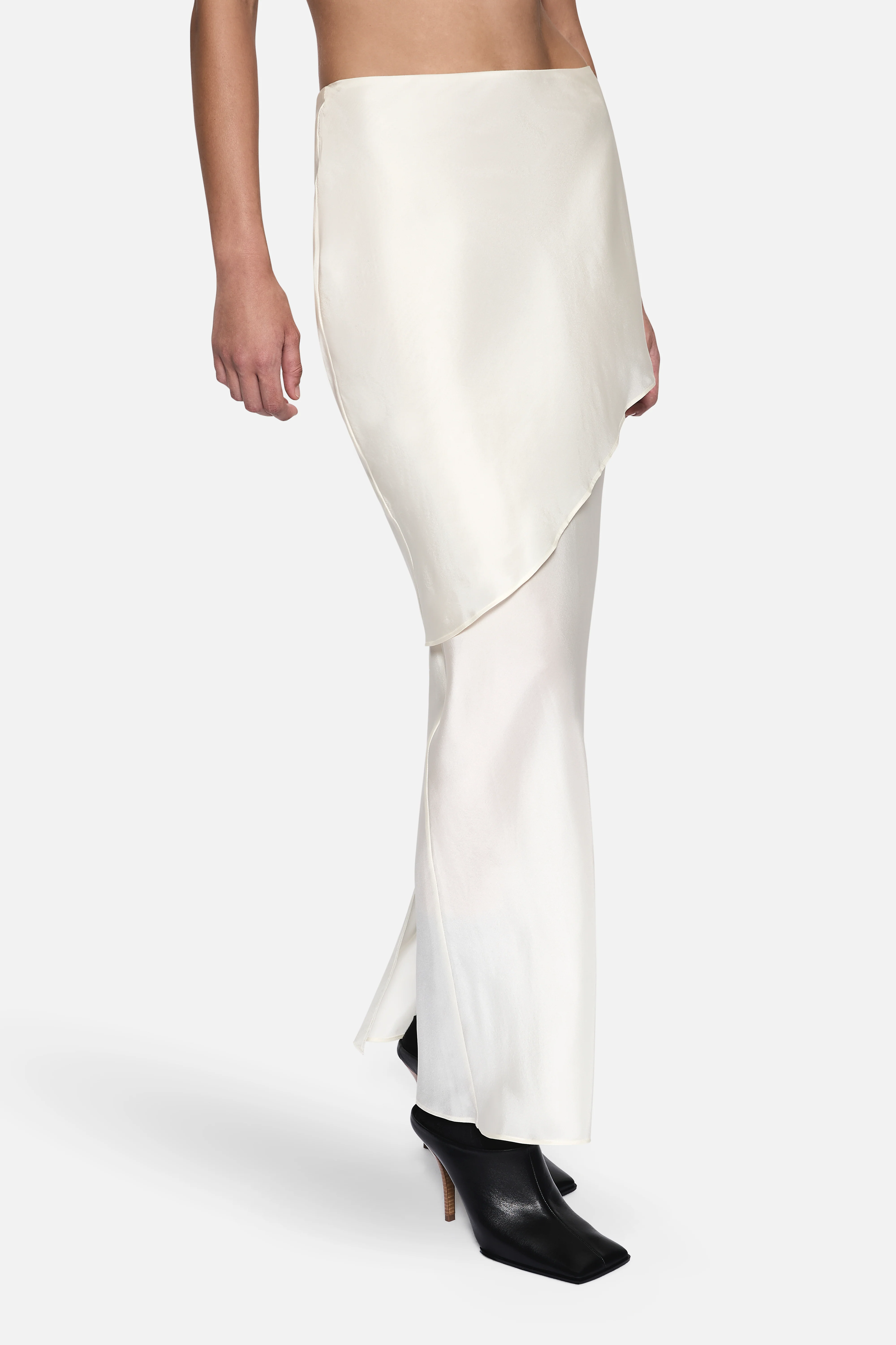 SILK BIAS SKIRT