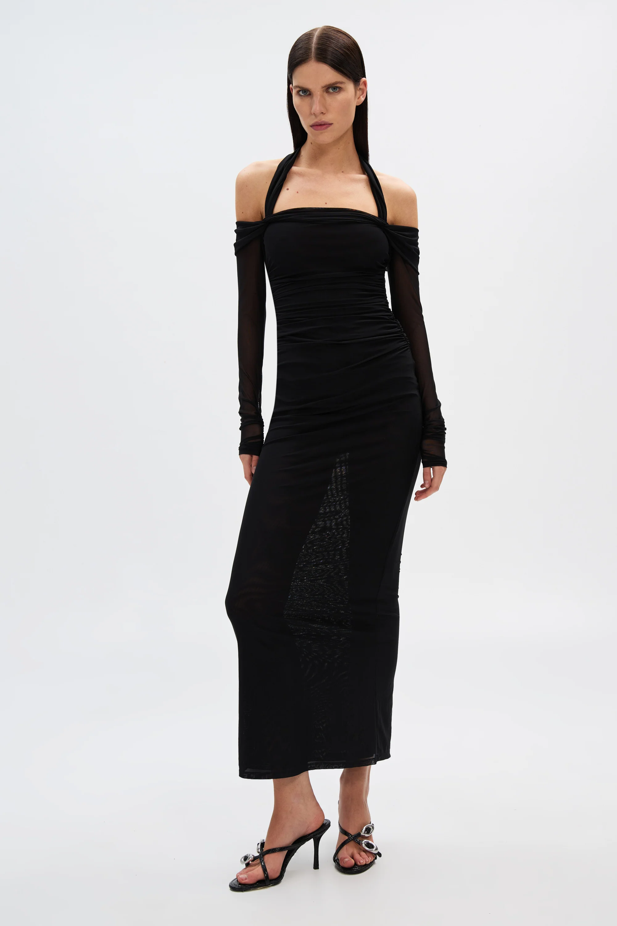 THE 'SONNET' MESH DRESS - Image 3