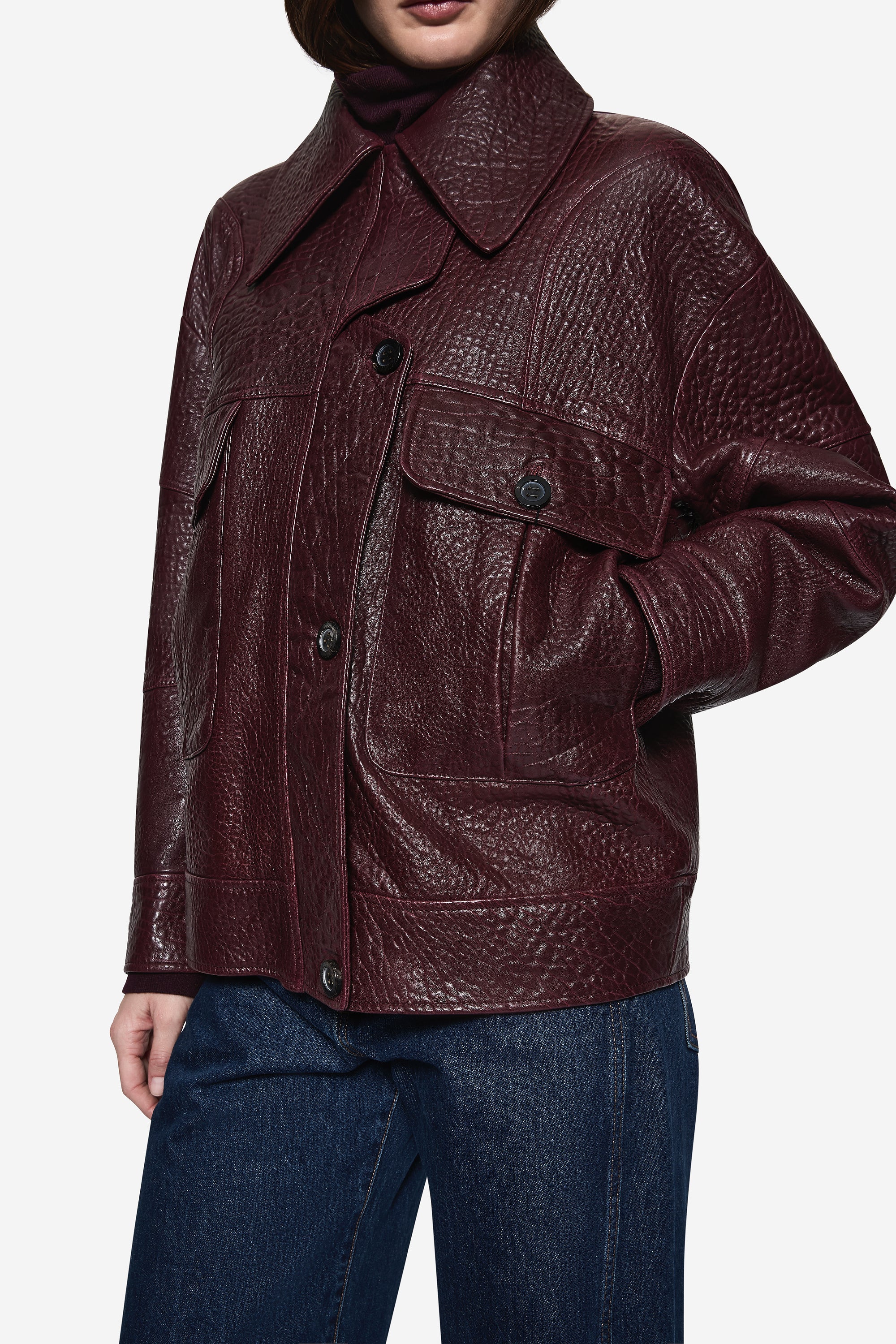 ITALIAN MADE LEATHER JACKET