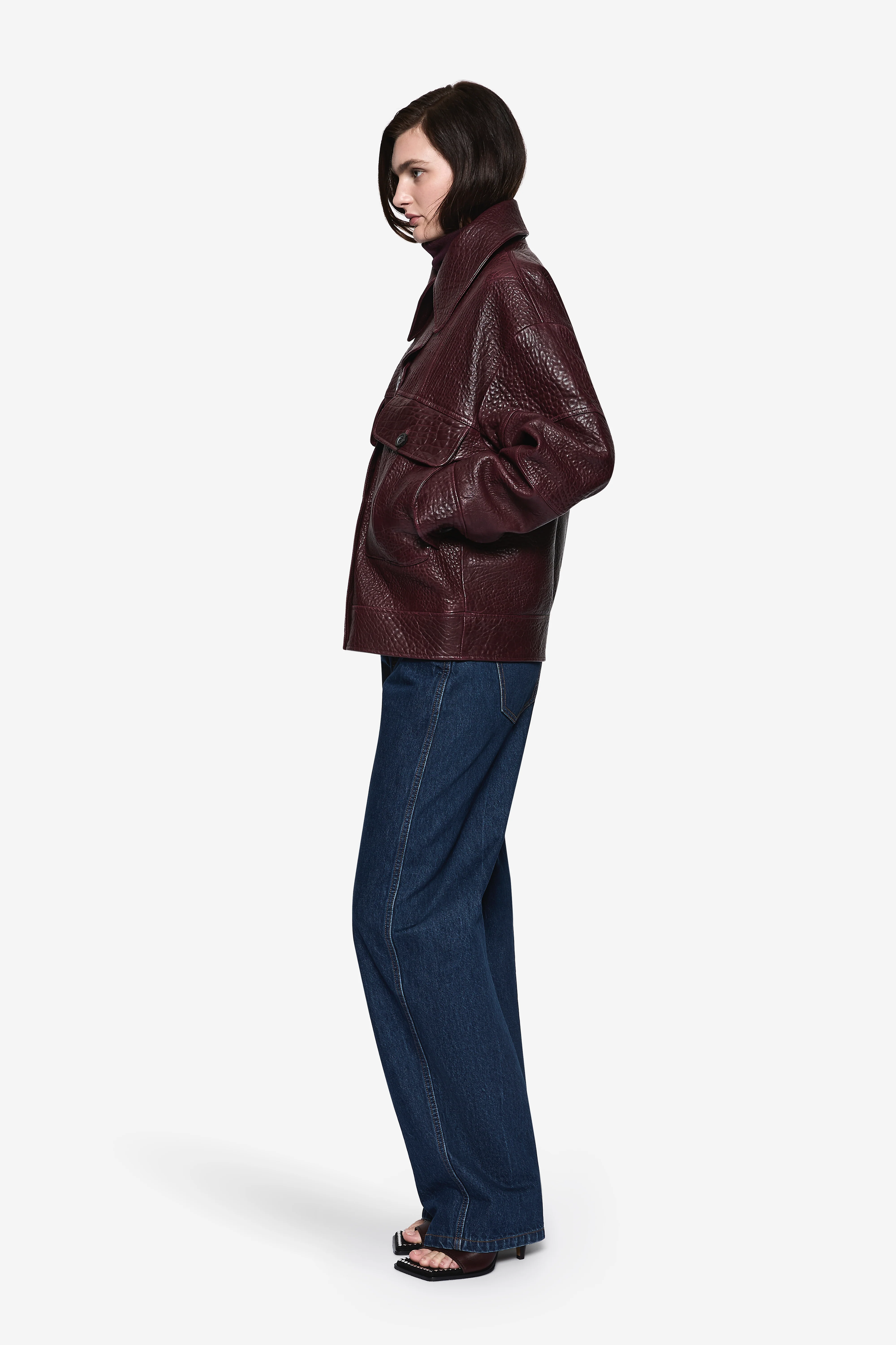 ITALIAN MADE LEATHER JACKET - Image 3