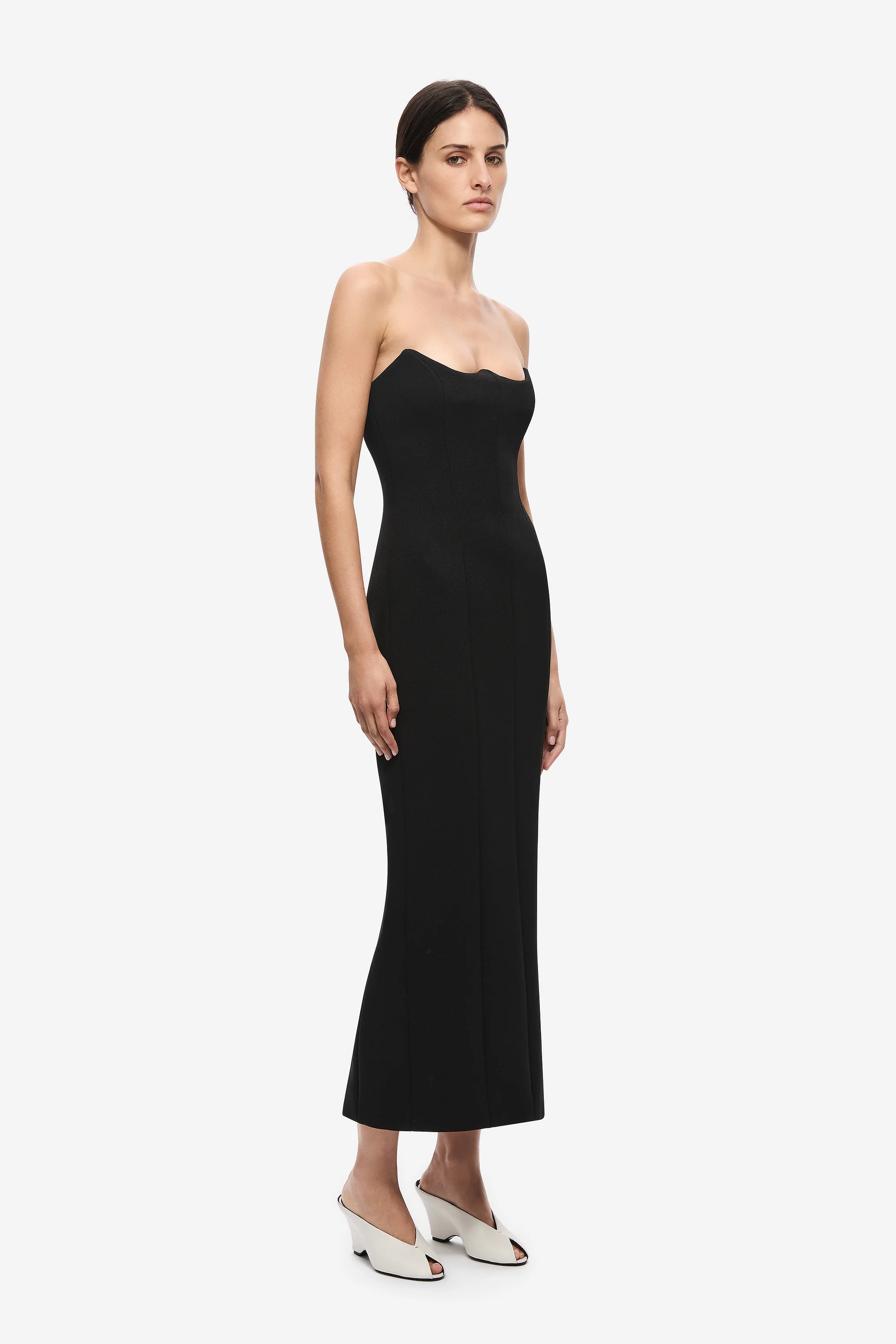 THE AVATUS CREPE MIDI DRESS - Image 3