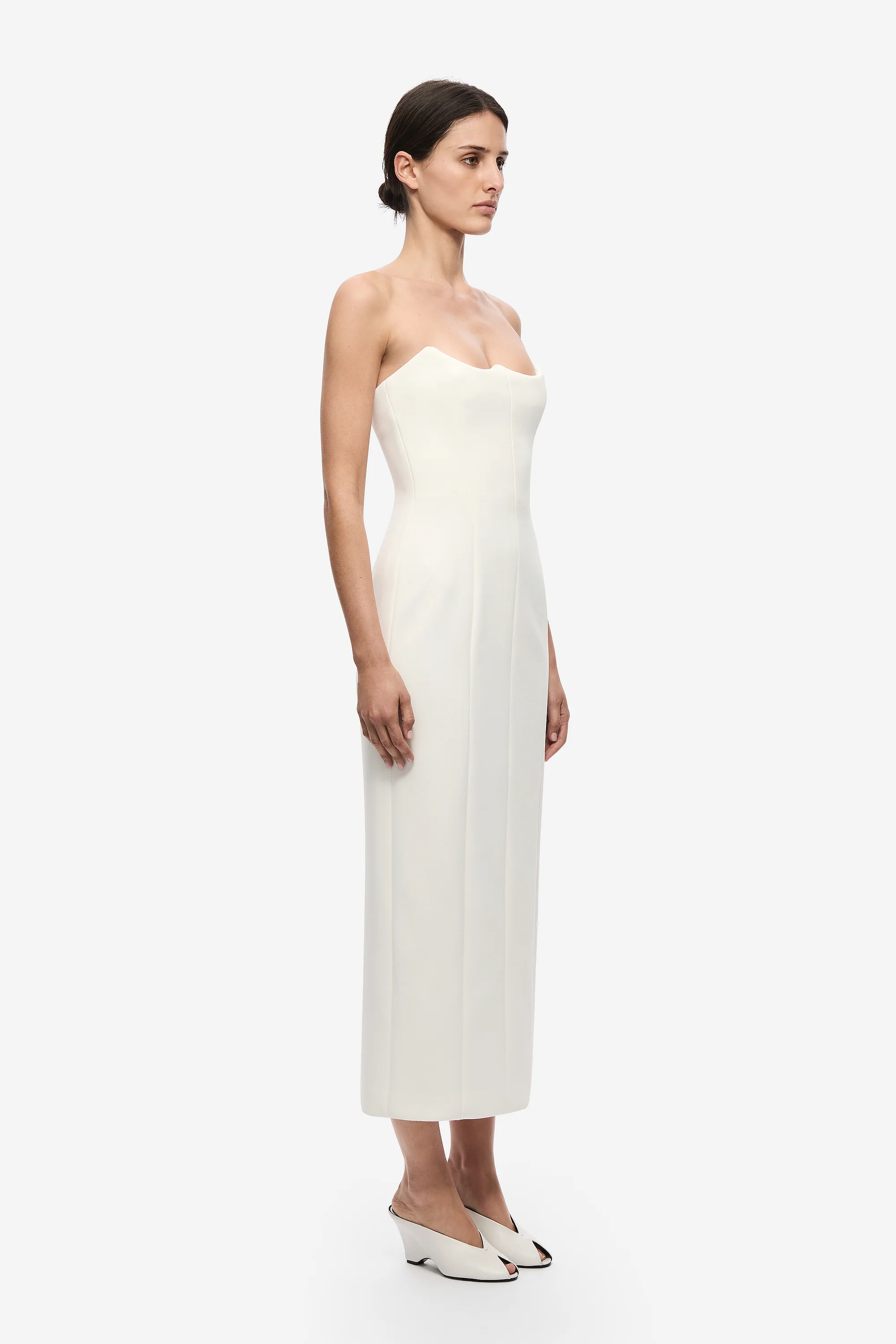 THE AVATUS CREPE MIDI DRESS - Image 4