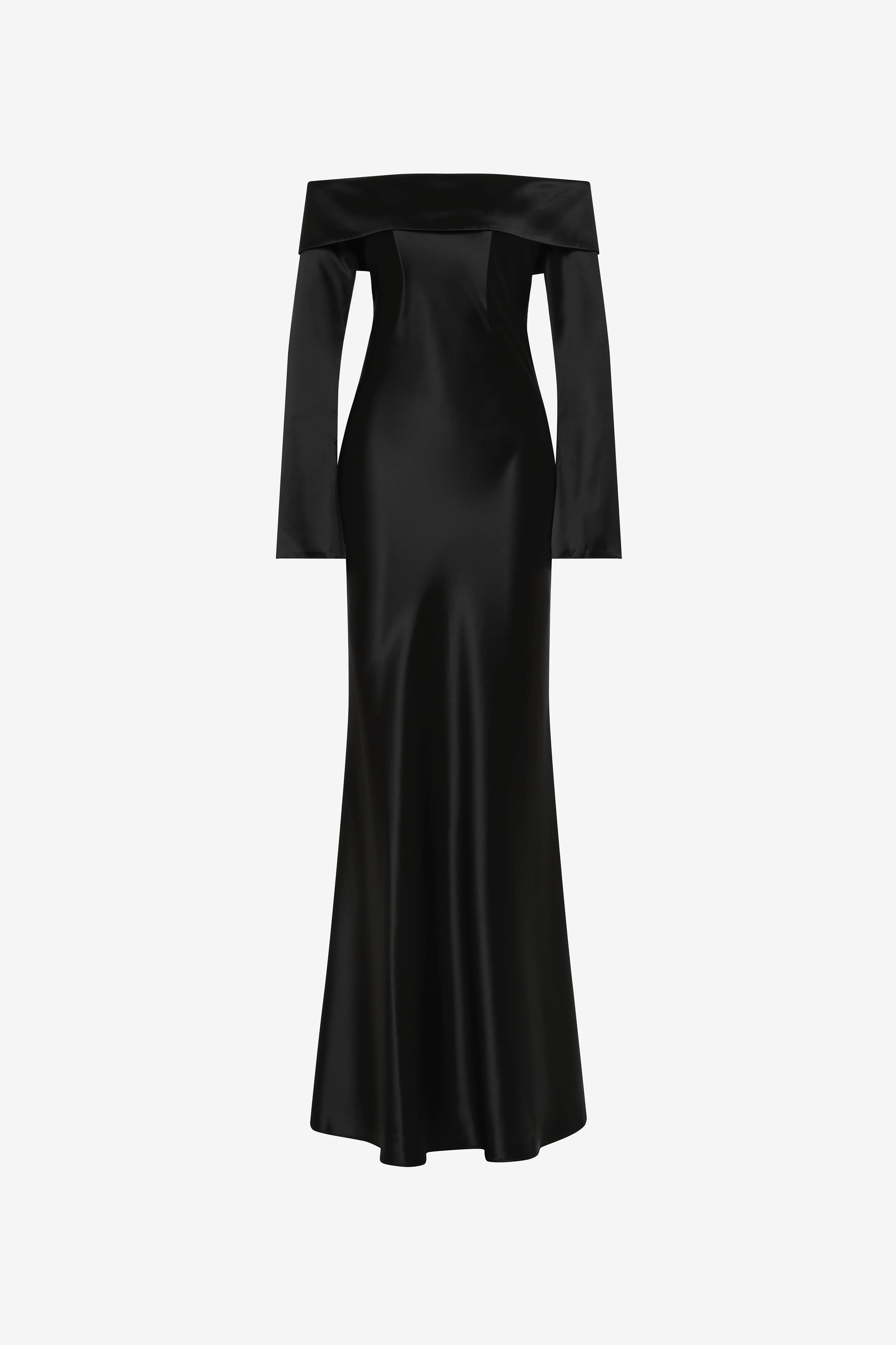 THE BIANCA SATIN DRESS