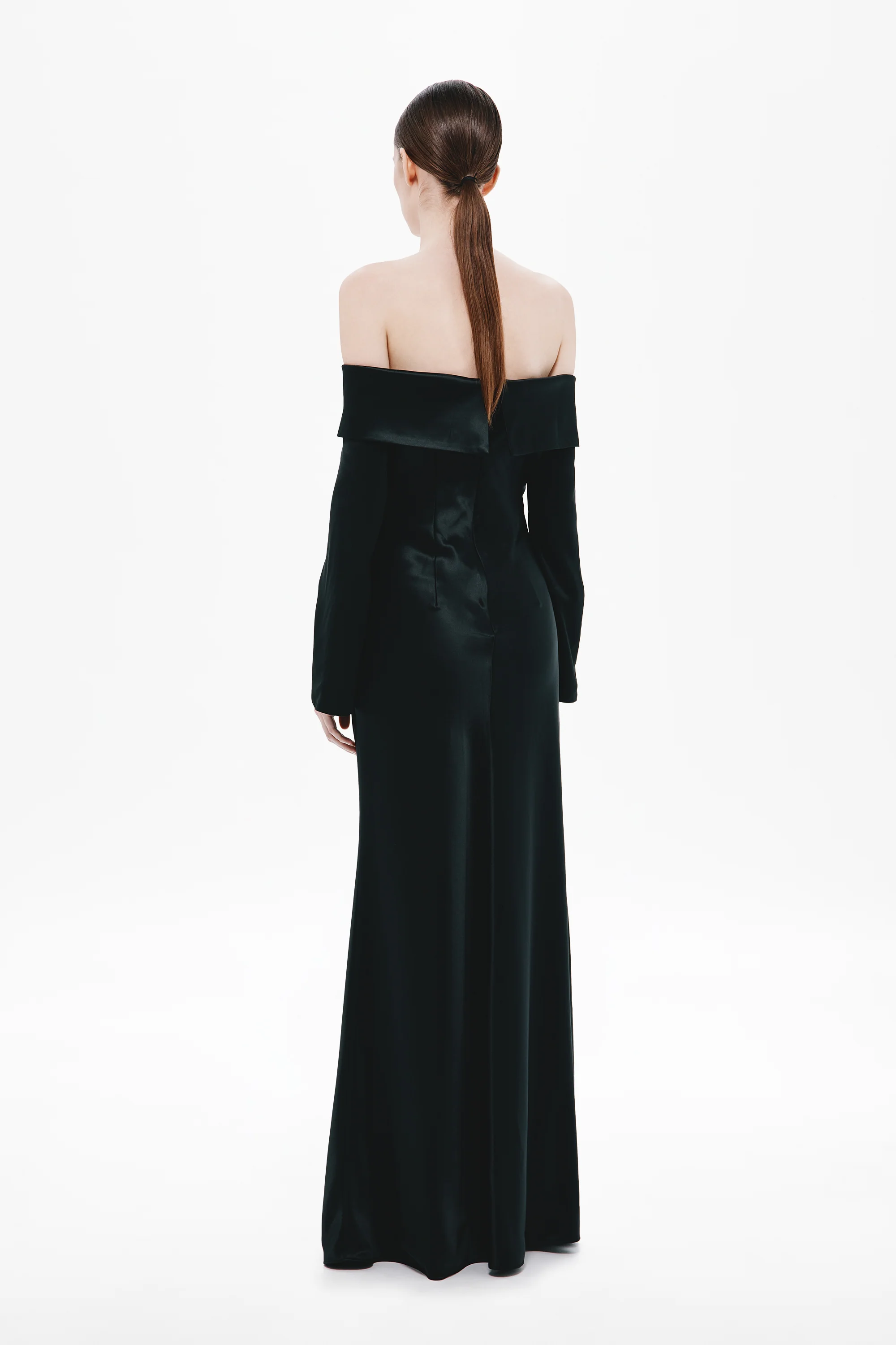 THE BIANCA SATIN DRESS - Image 4