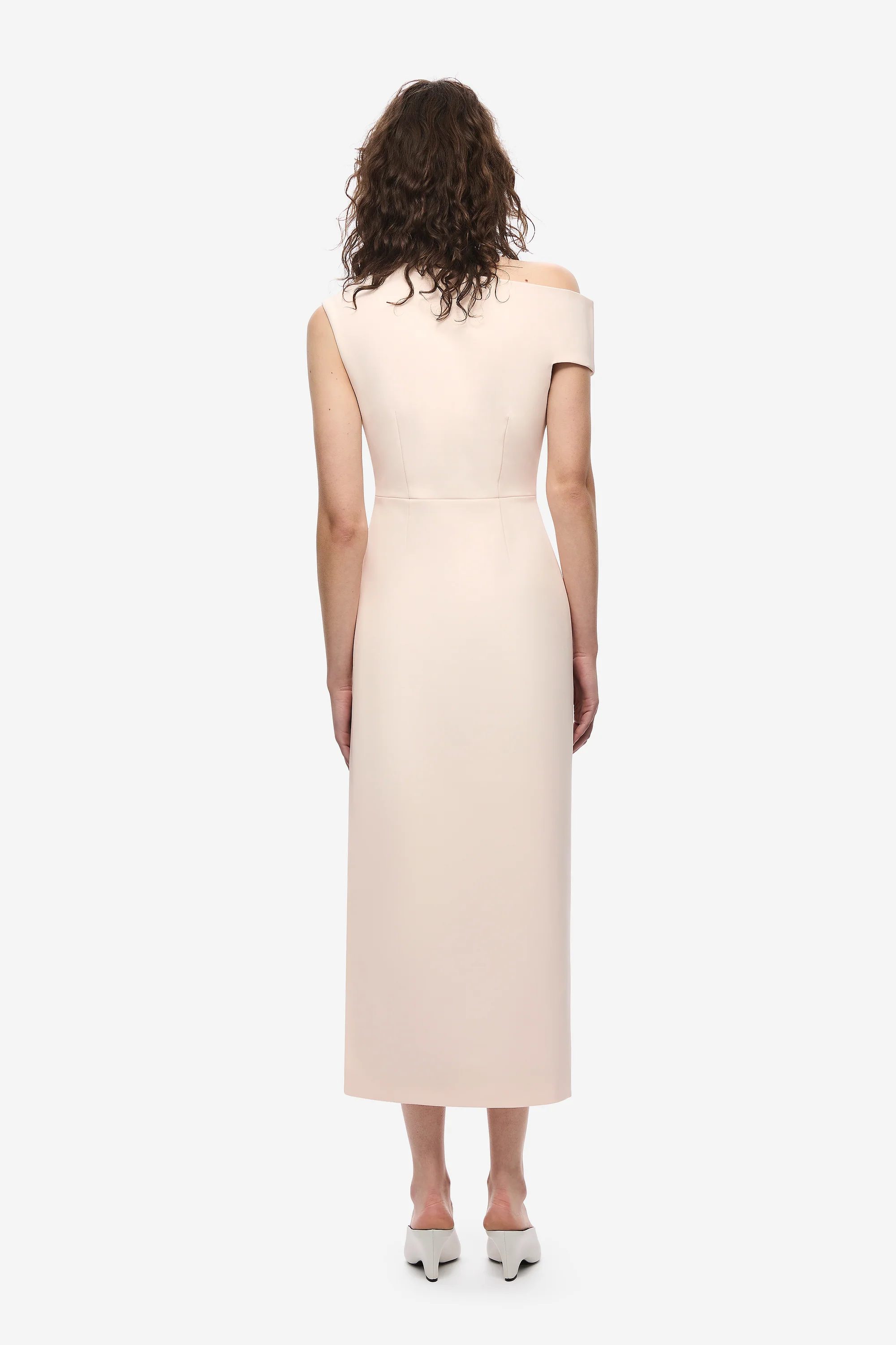 THE BLAIR CREPE MIDI DRESS - Image 4