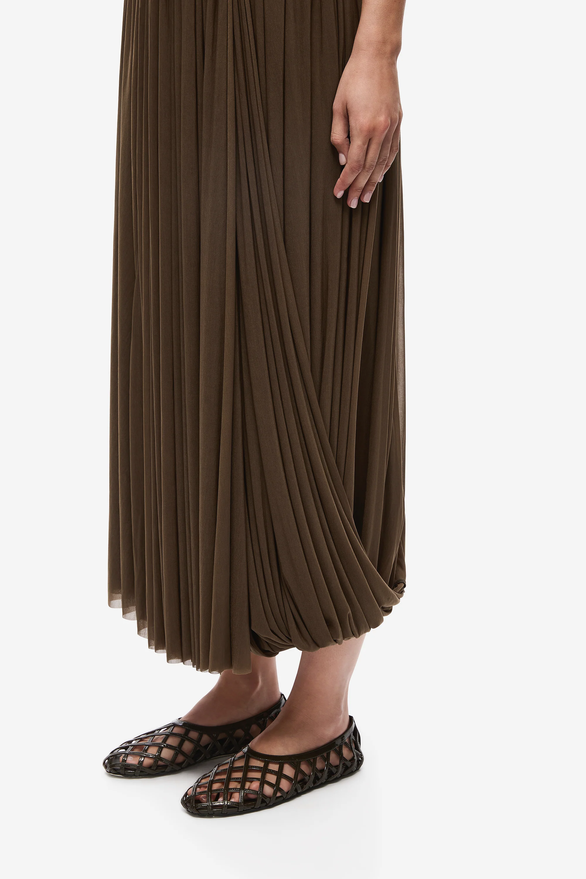THE BREEZE GATHERED JERSEY SKIRT - Image 4