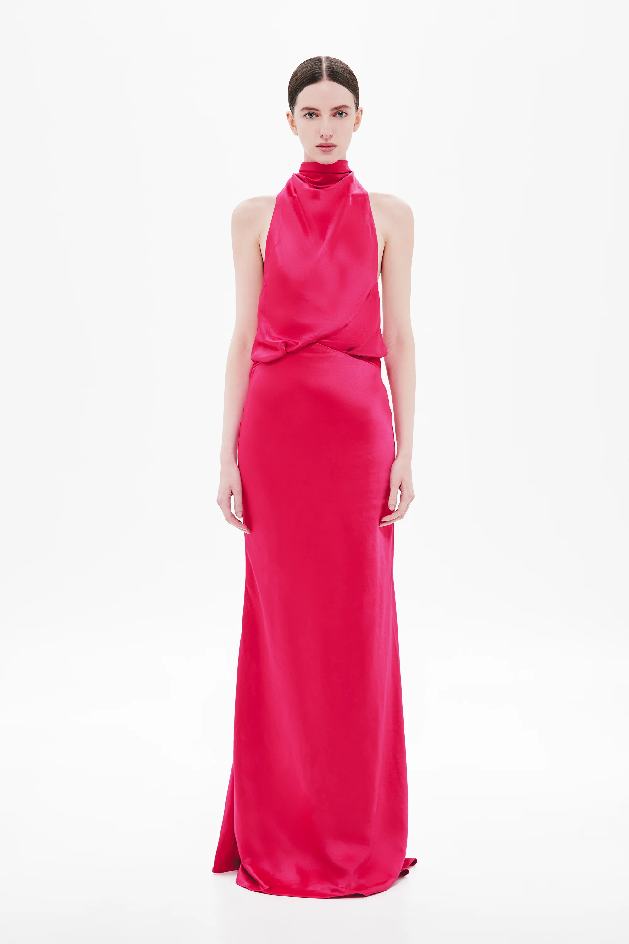 THE CAMERON SATIN DRESS - Image 2
