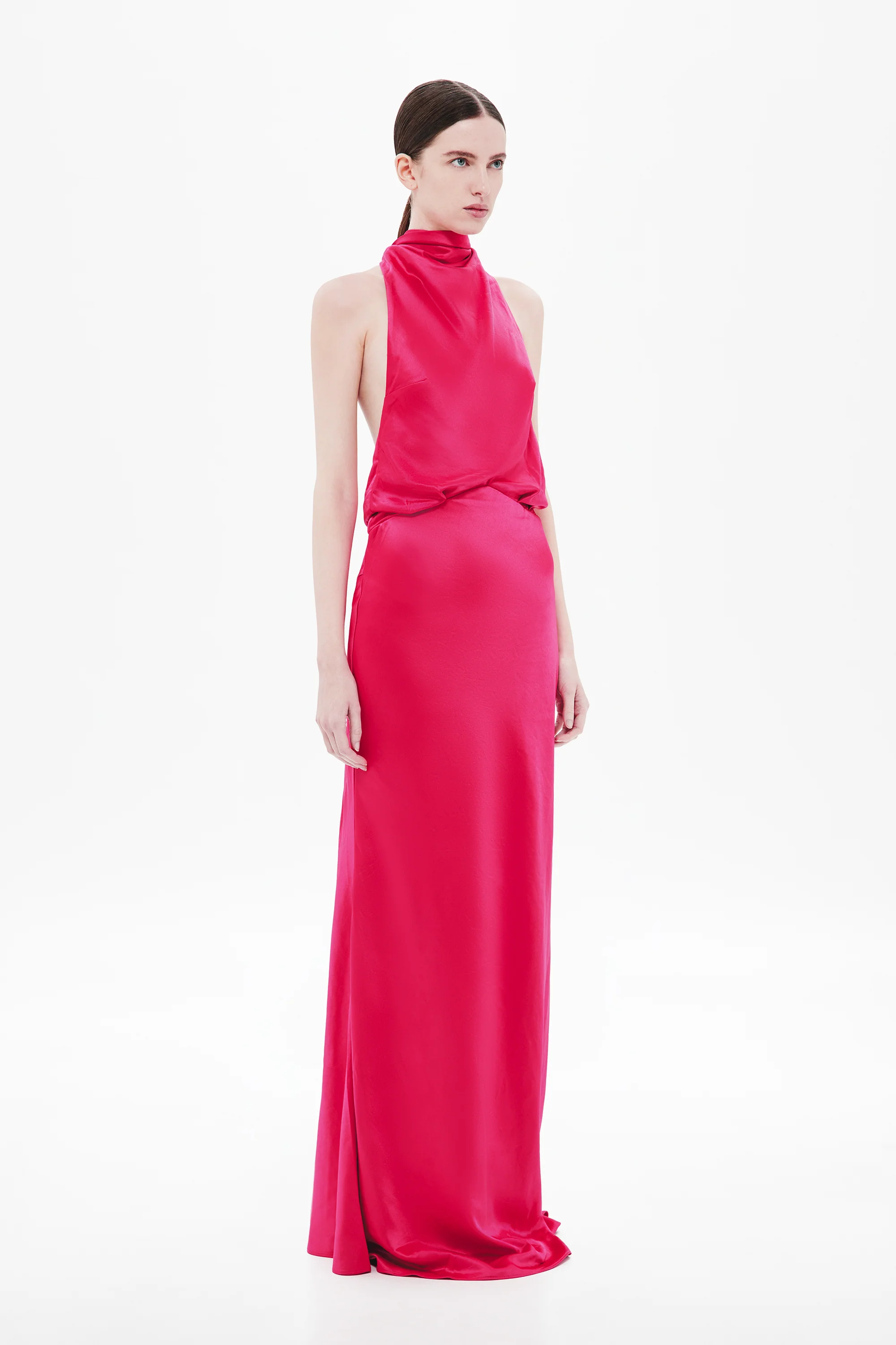 THE CAMERON SATIN DRESS - Image 3