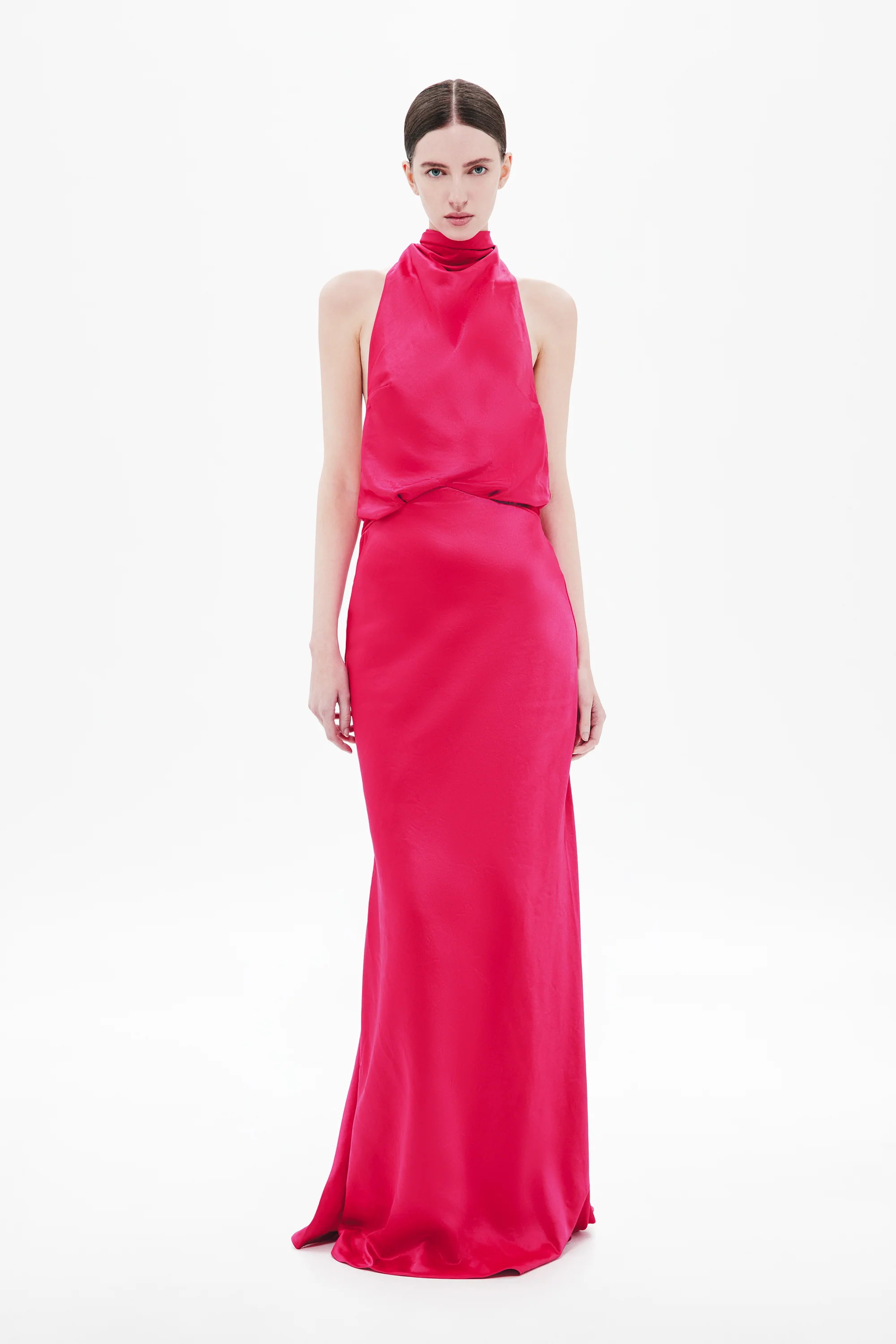 THE CAMERON SATIN DRESS - Image 5