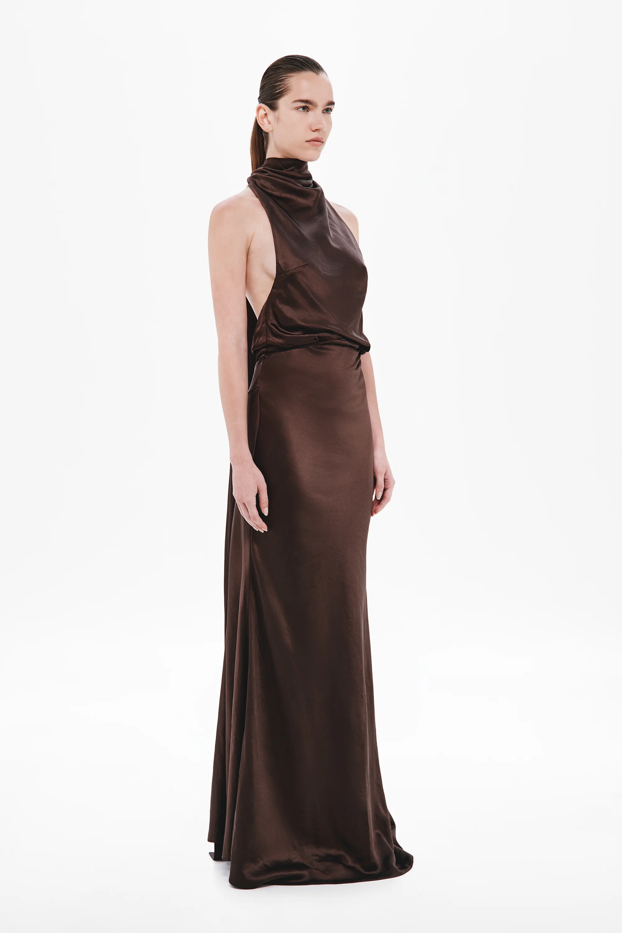 THE CAMERON SATIN DRESS - Image 3