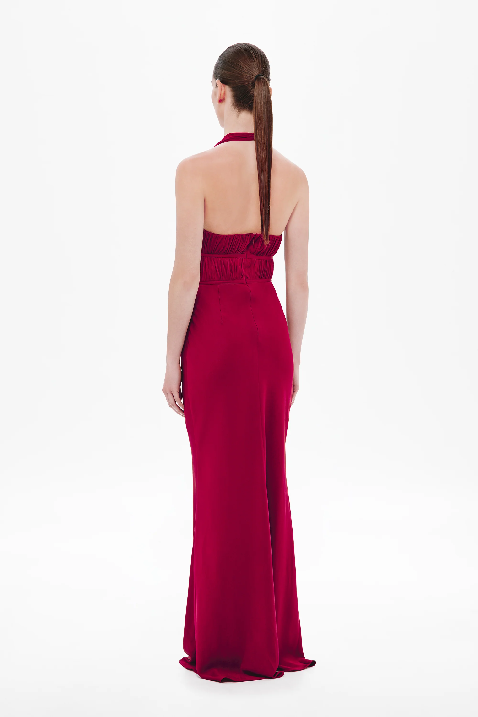 THE CELINE SATIN DRESS - Image 4