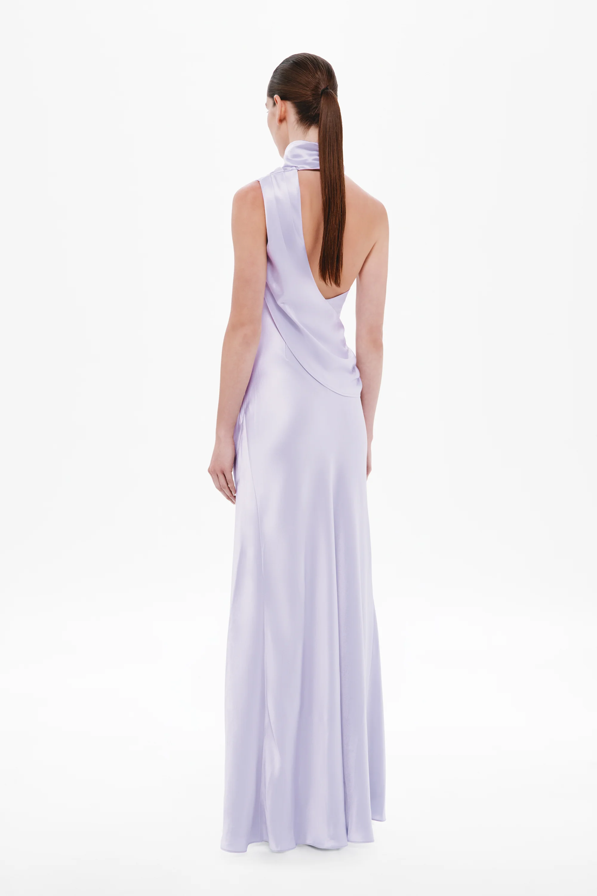 THE CONSTANTINA SATIN DRESS - Image 4