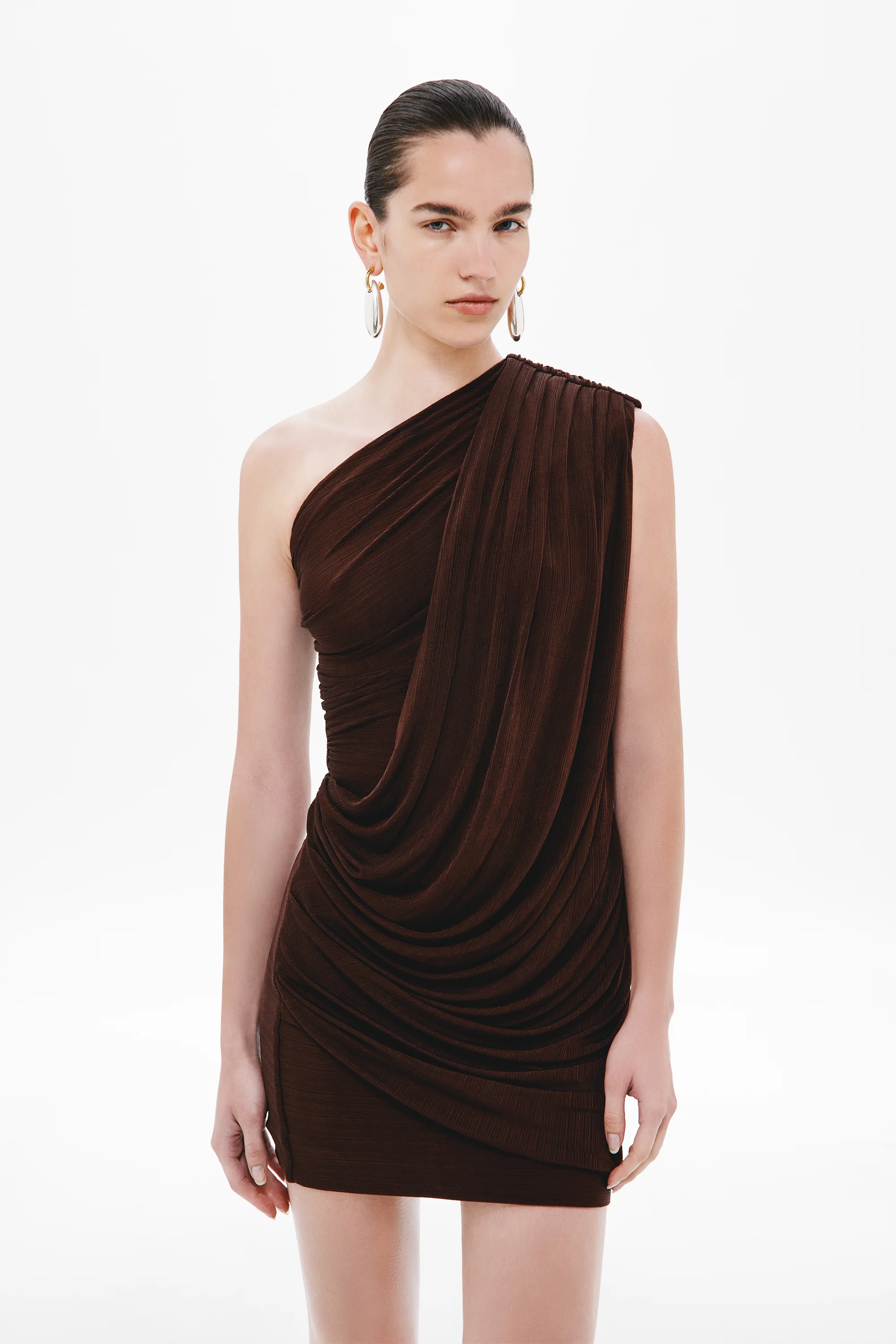 THE ERIKA RIB MINI DRESS - Image 3