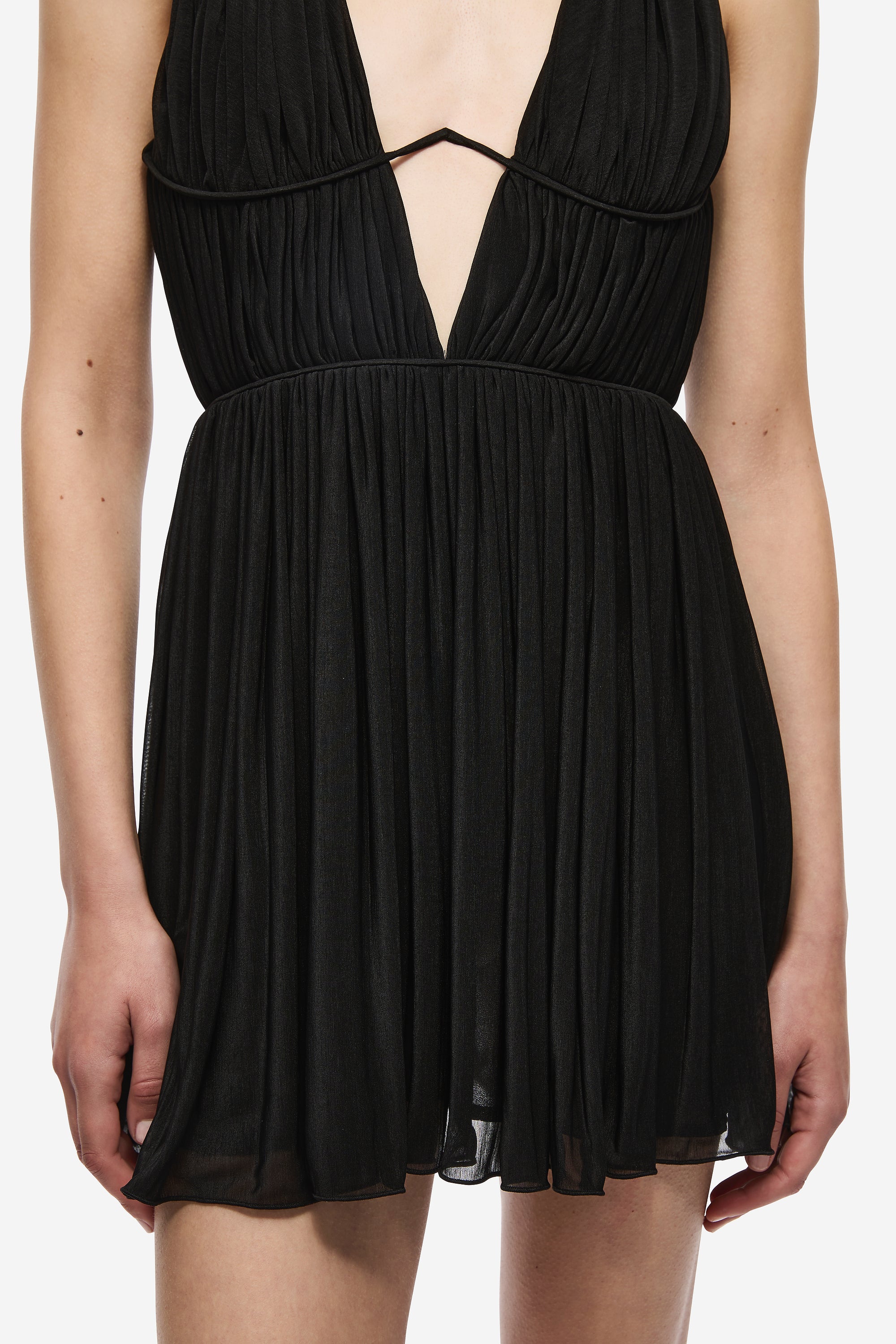 THE FLOUNCE JERSEY MINI DRESS - Image 4
