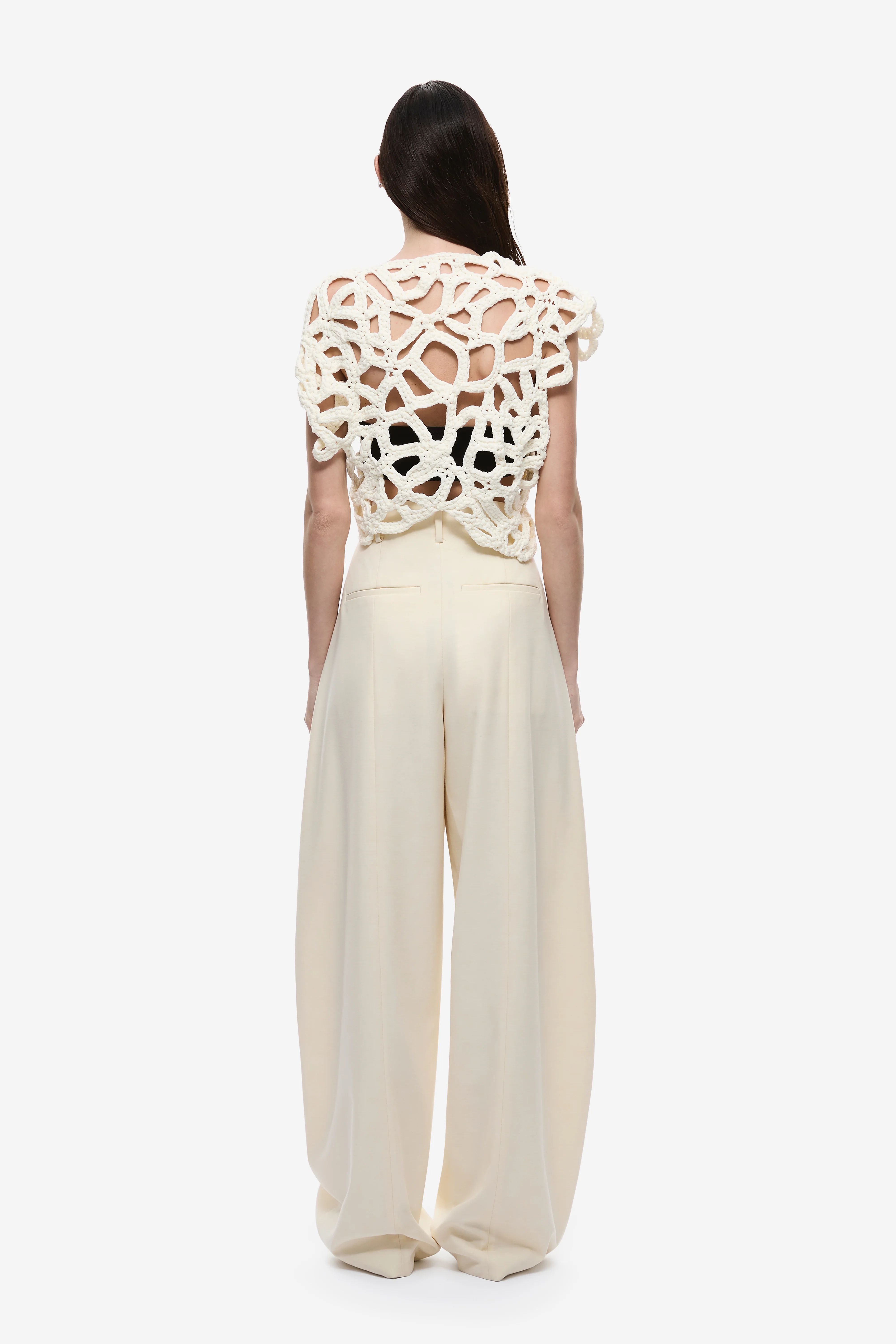 THE 'HAND WOVEN' CROCHET TOP - Image 3