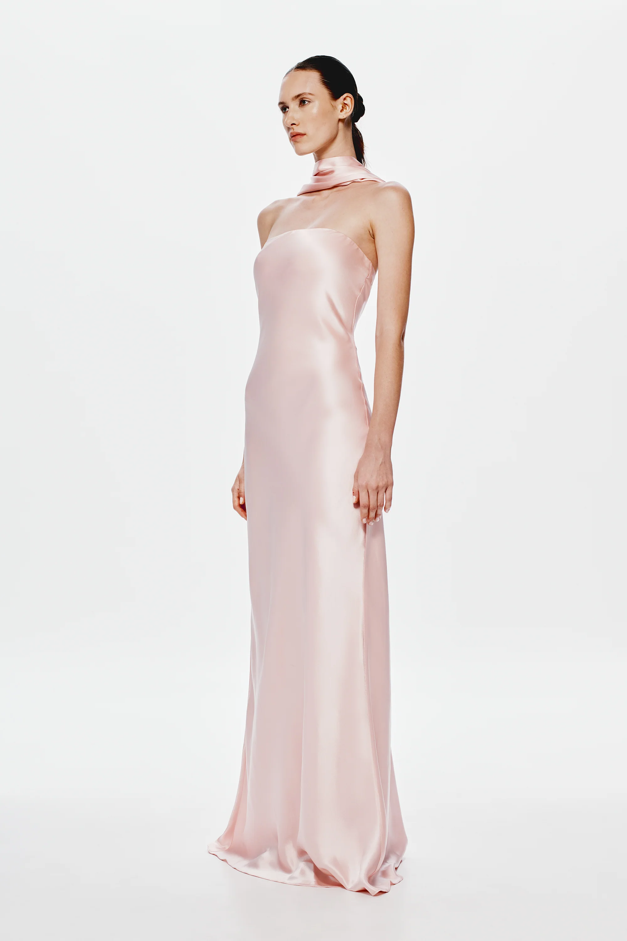 THE LILIA SATIN DRESS - Image 3