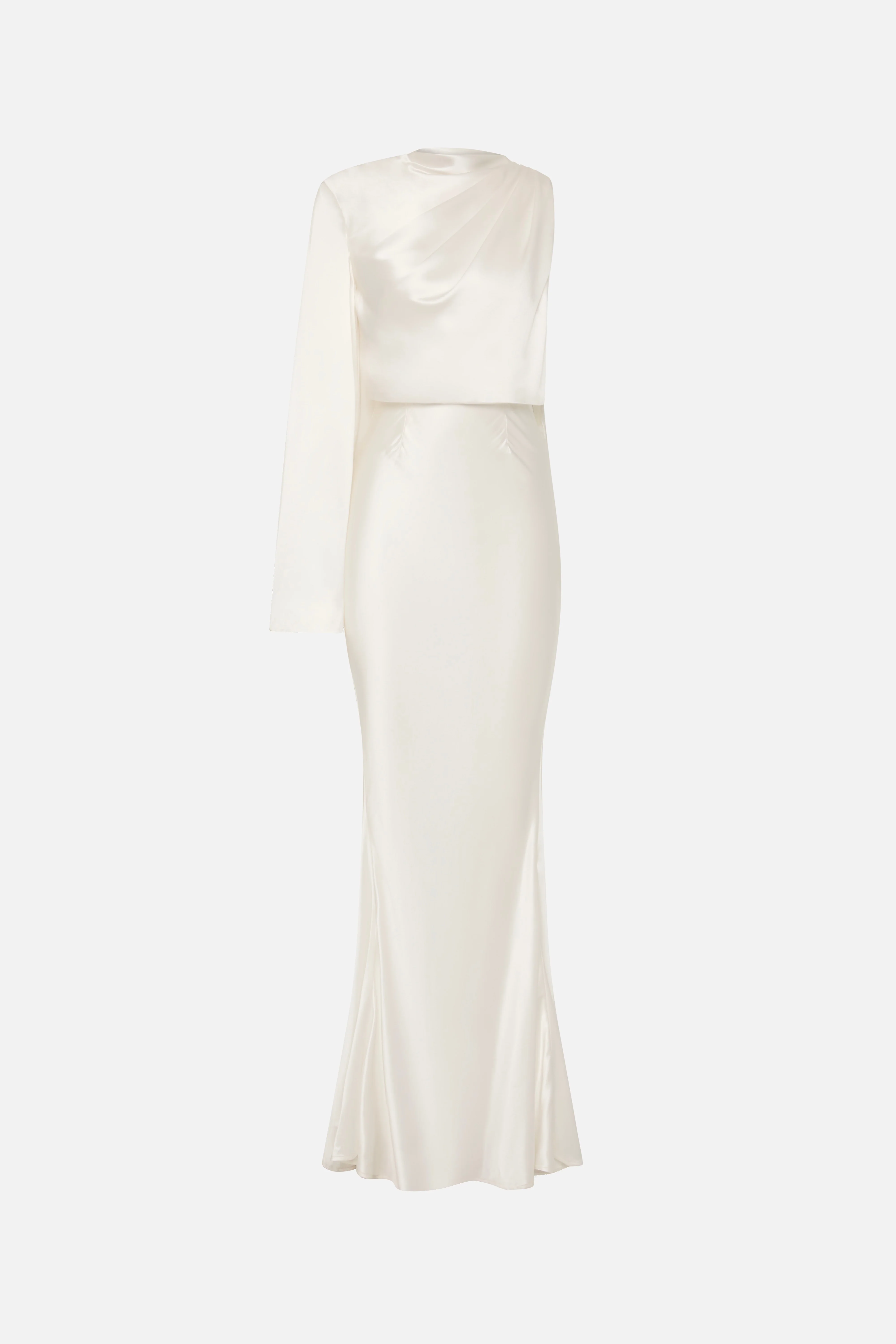THE MANTELLO SATIN DRESS