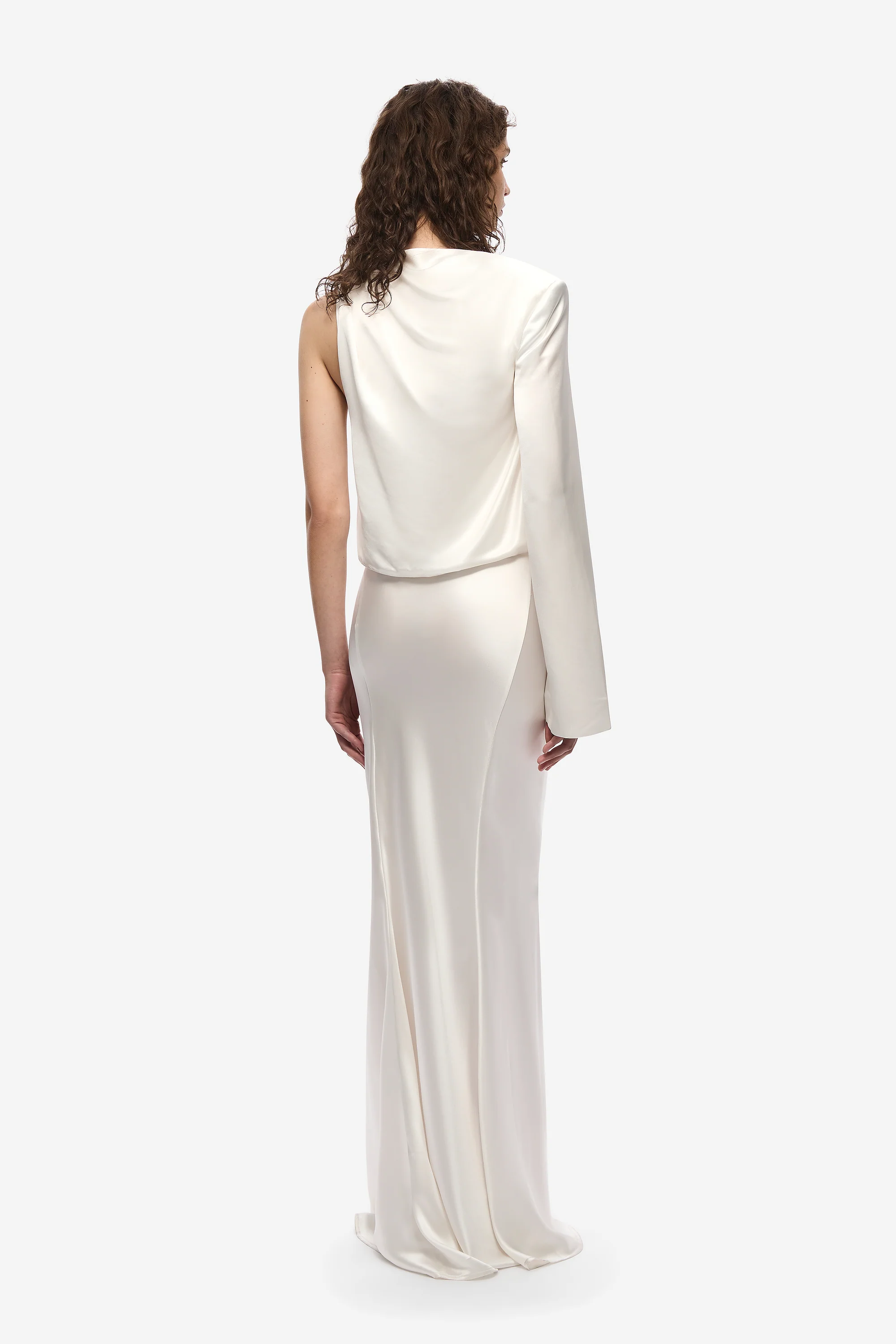 THE MANTELLO SATIN DRESS - Image 4