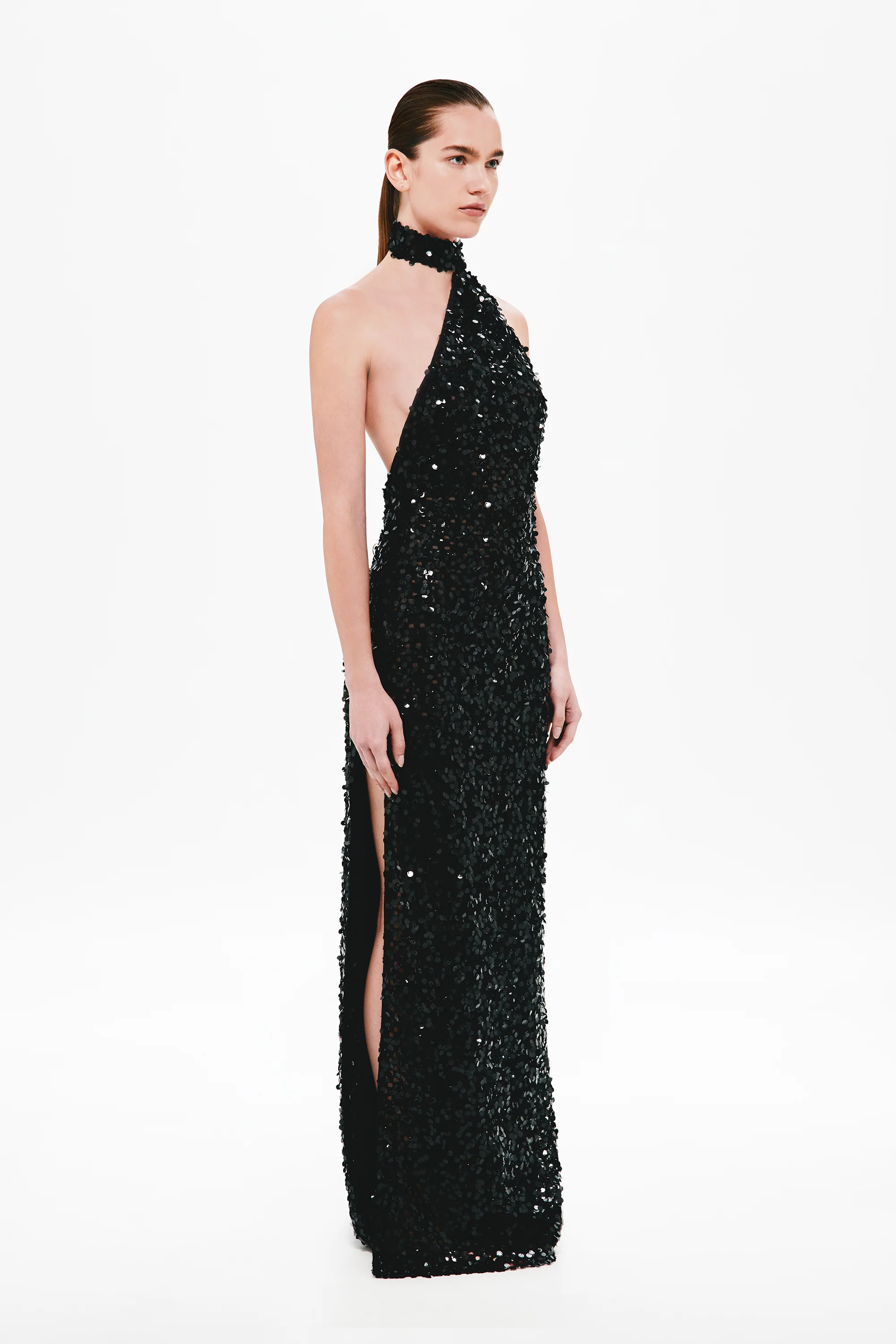 THE NICOLETTE CROCHET SEQUIN DRESS - Image 4