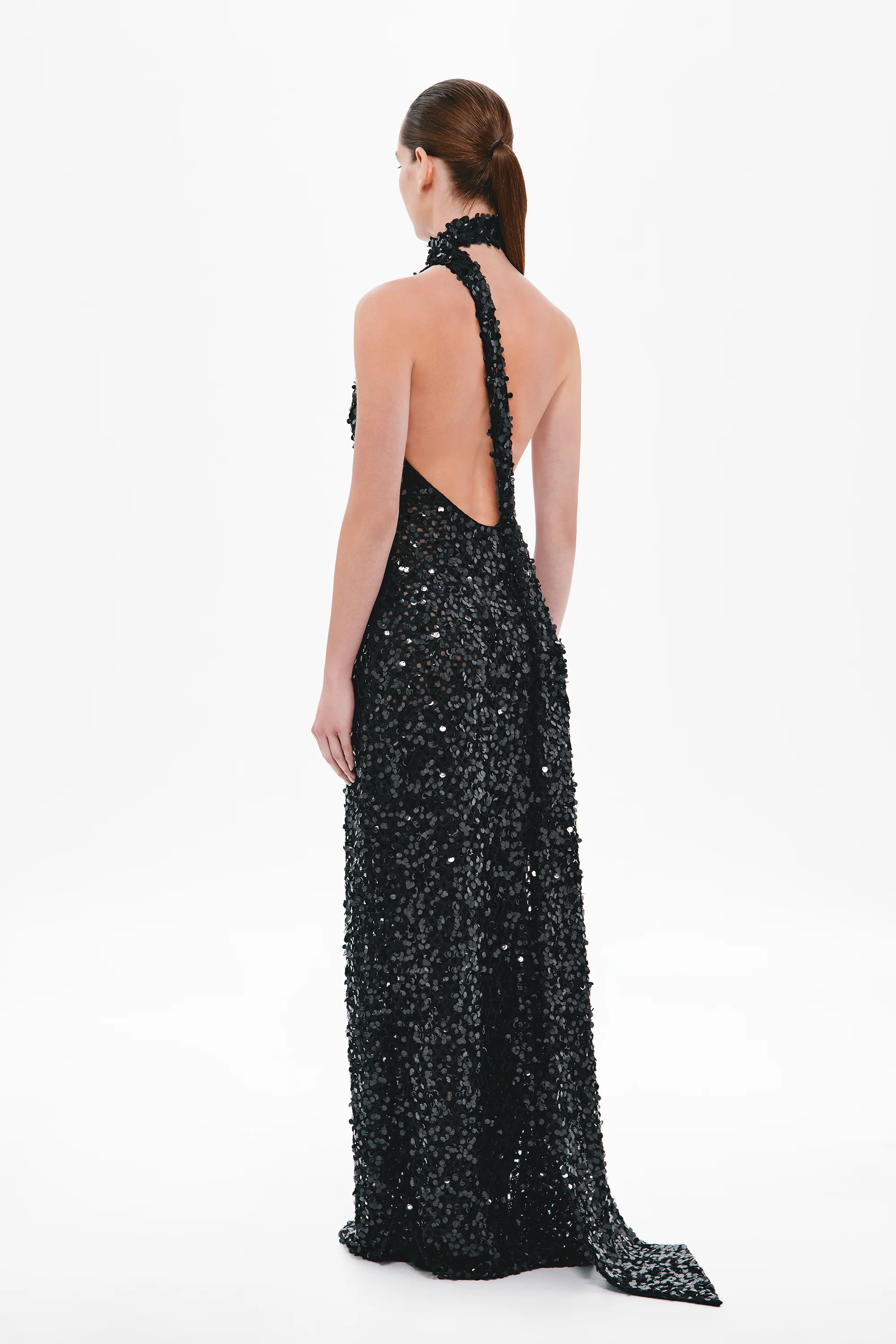 THE NICOLETTE CROCHET SEQUIN DRESS - Image 5