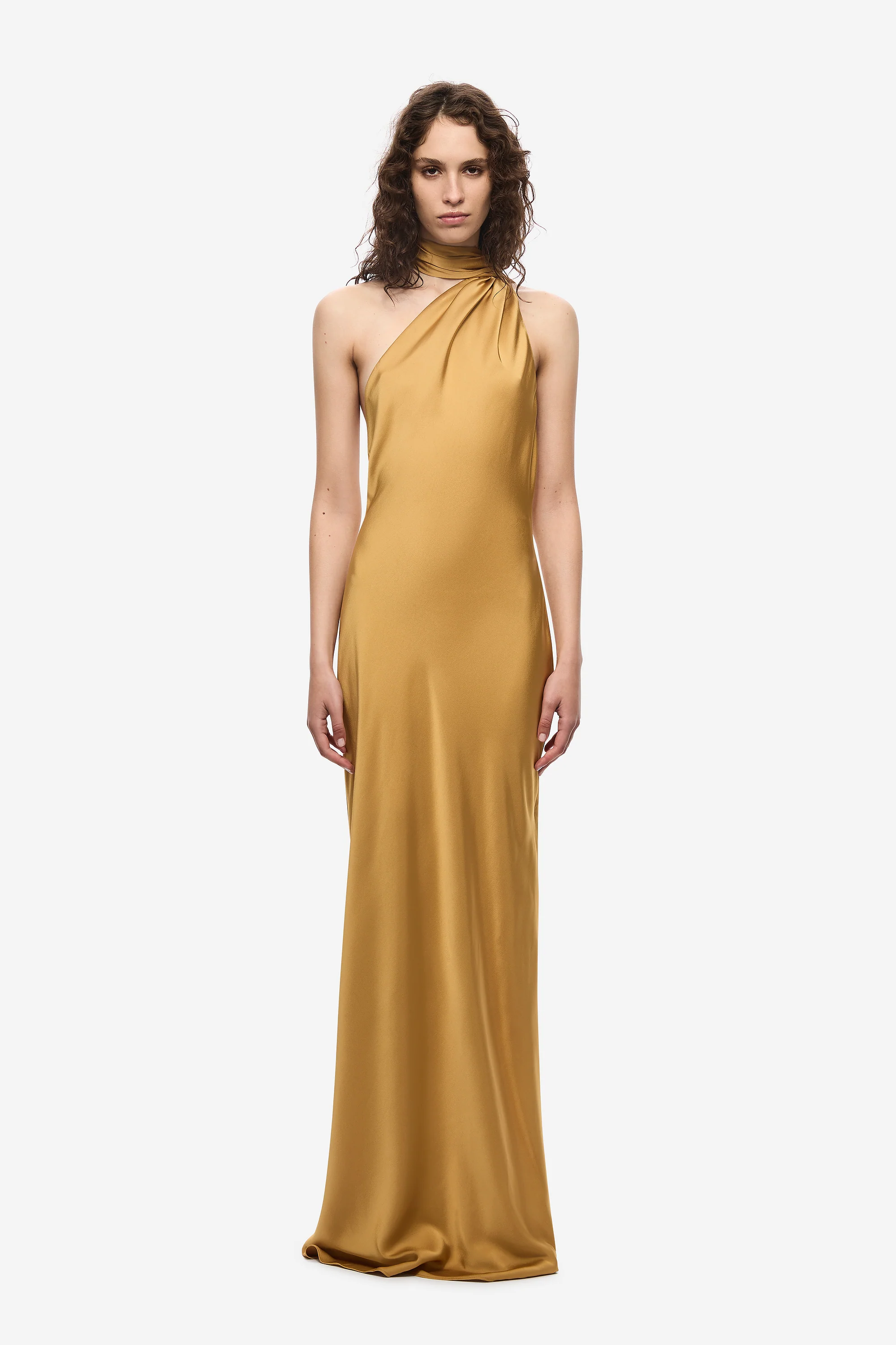 THE NICOLETTE SATIN DRESS - Image 3