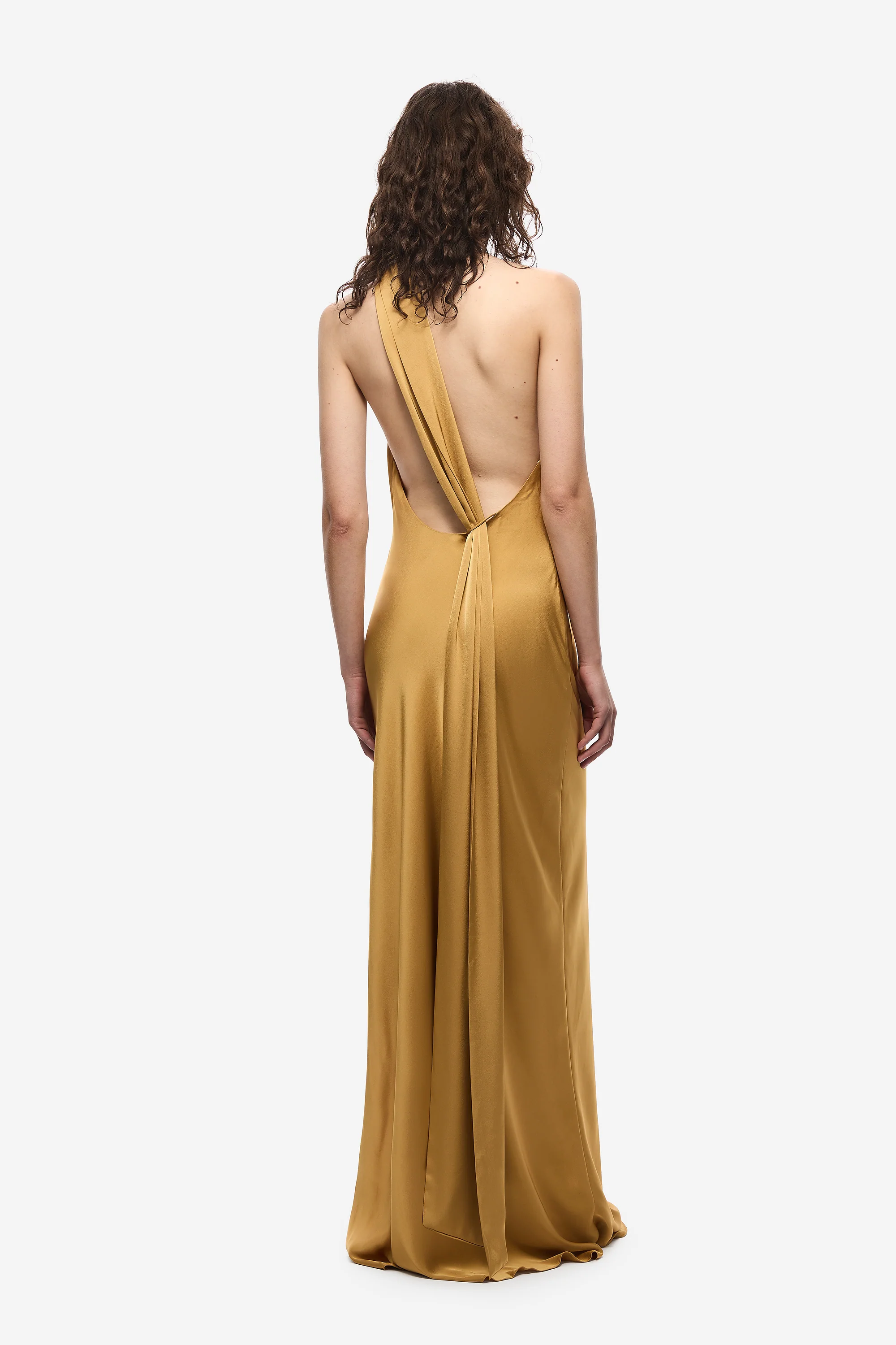 THE NICOLETTE SATIN DRESS - Image 5