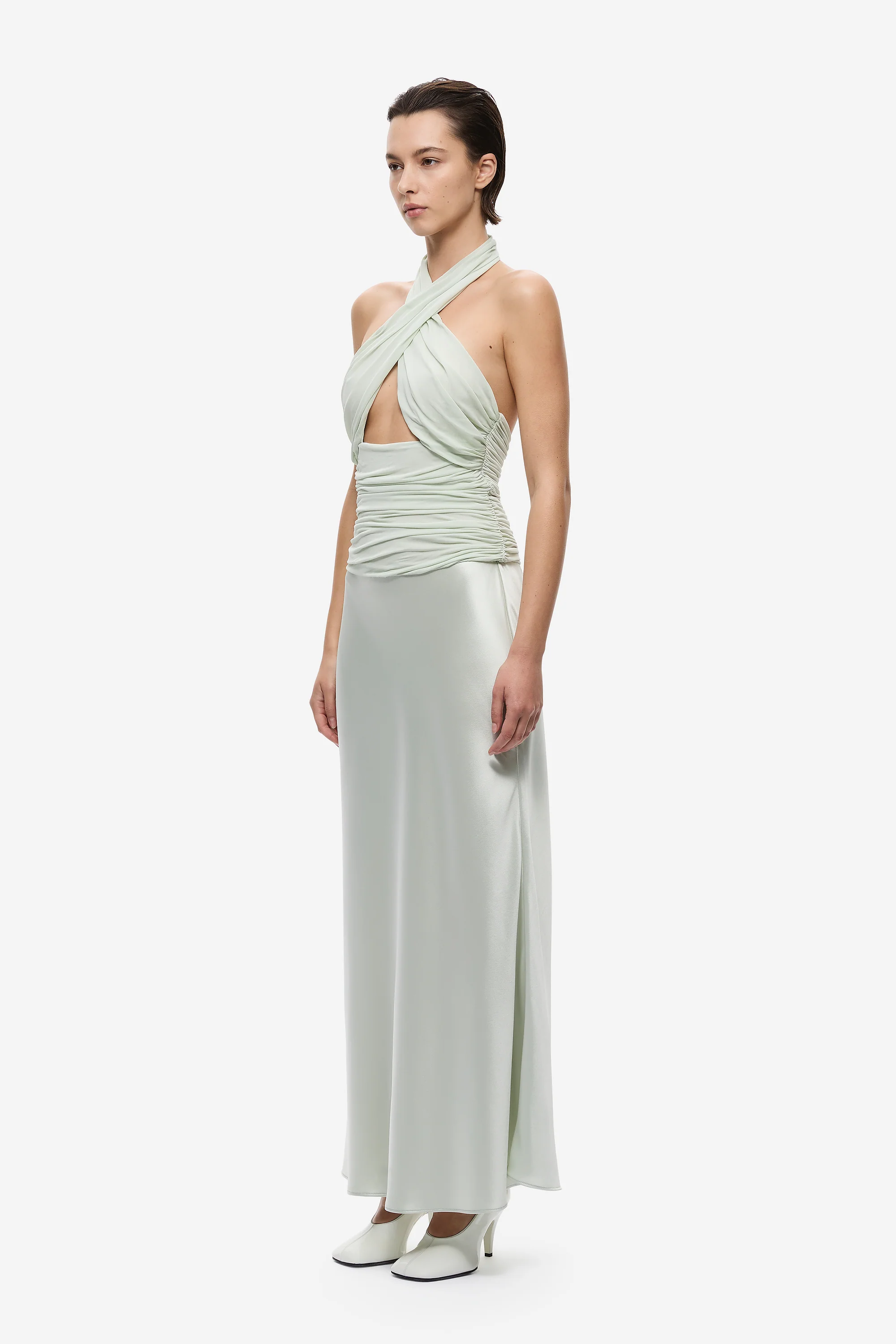 THE NYX CONTRAST MIDI DRESS - Image 3