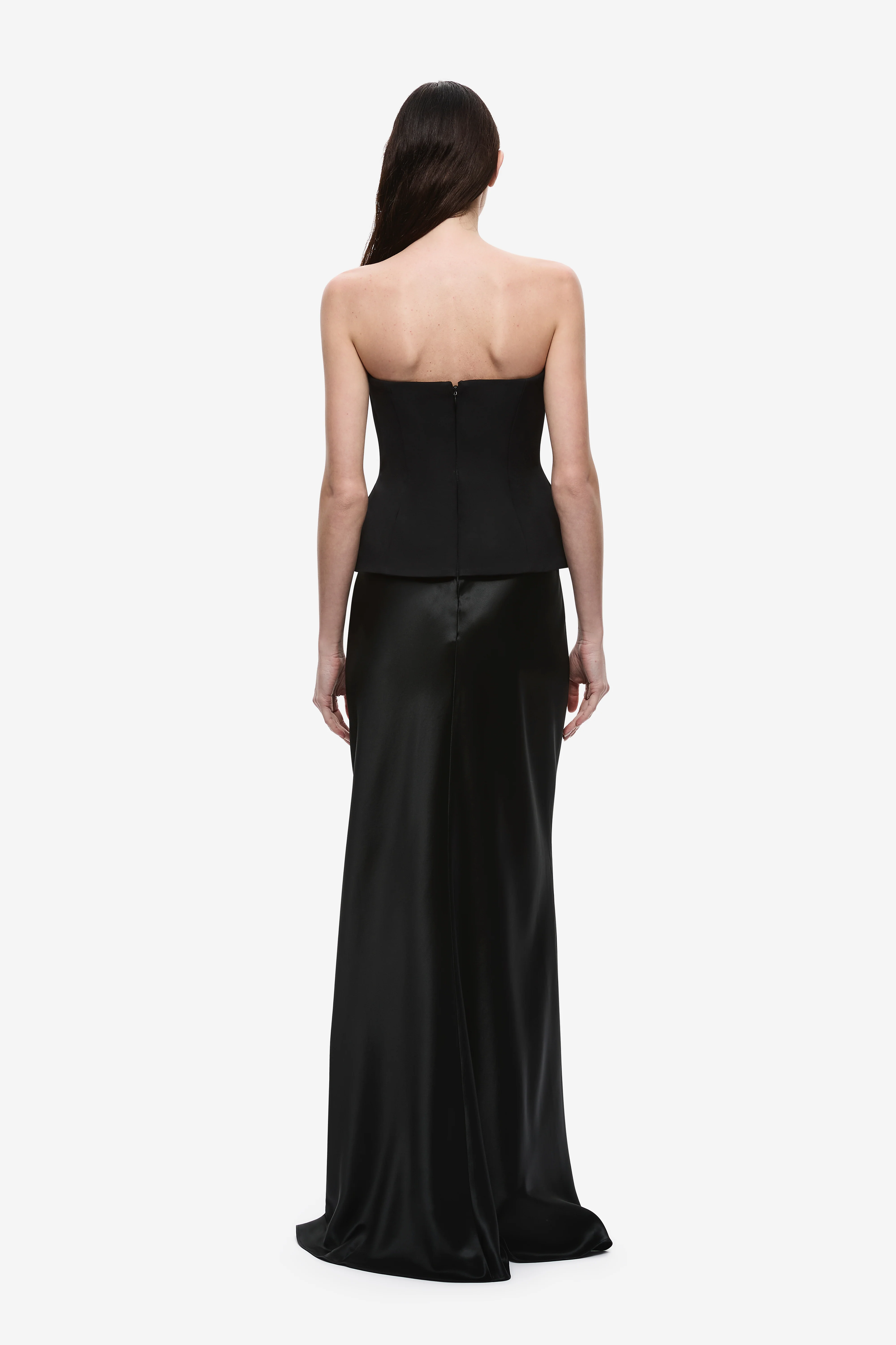 THE PADDED SATIN GOWN - Image 4
